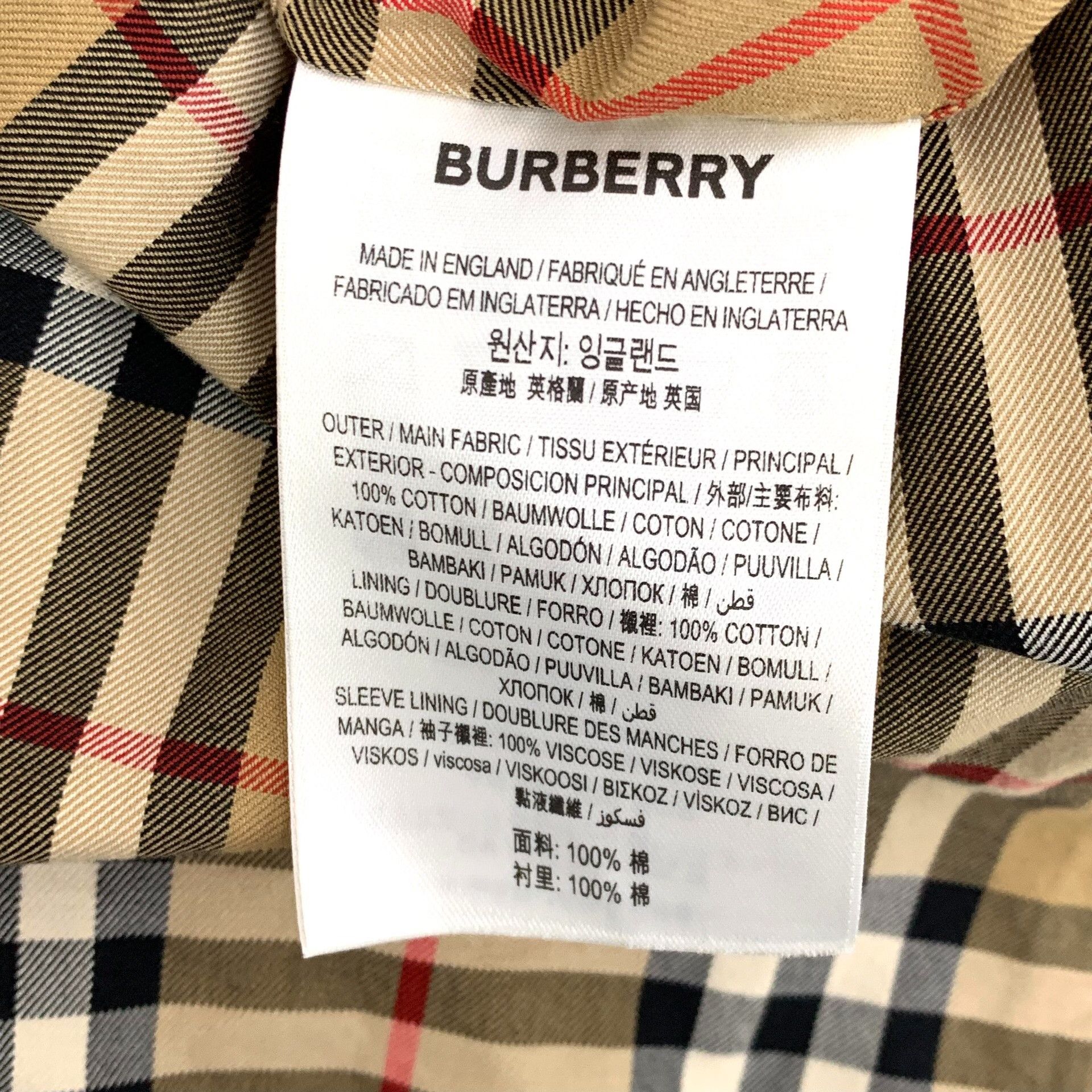 Burberry Burberry Cotton Brown Coat M Women Size M / US 6-8 / IT 42-44 - 6 Thumbnail