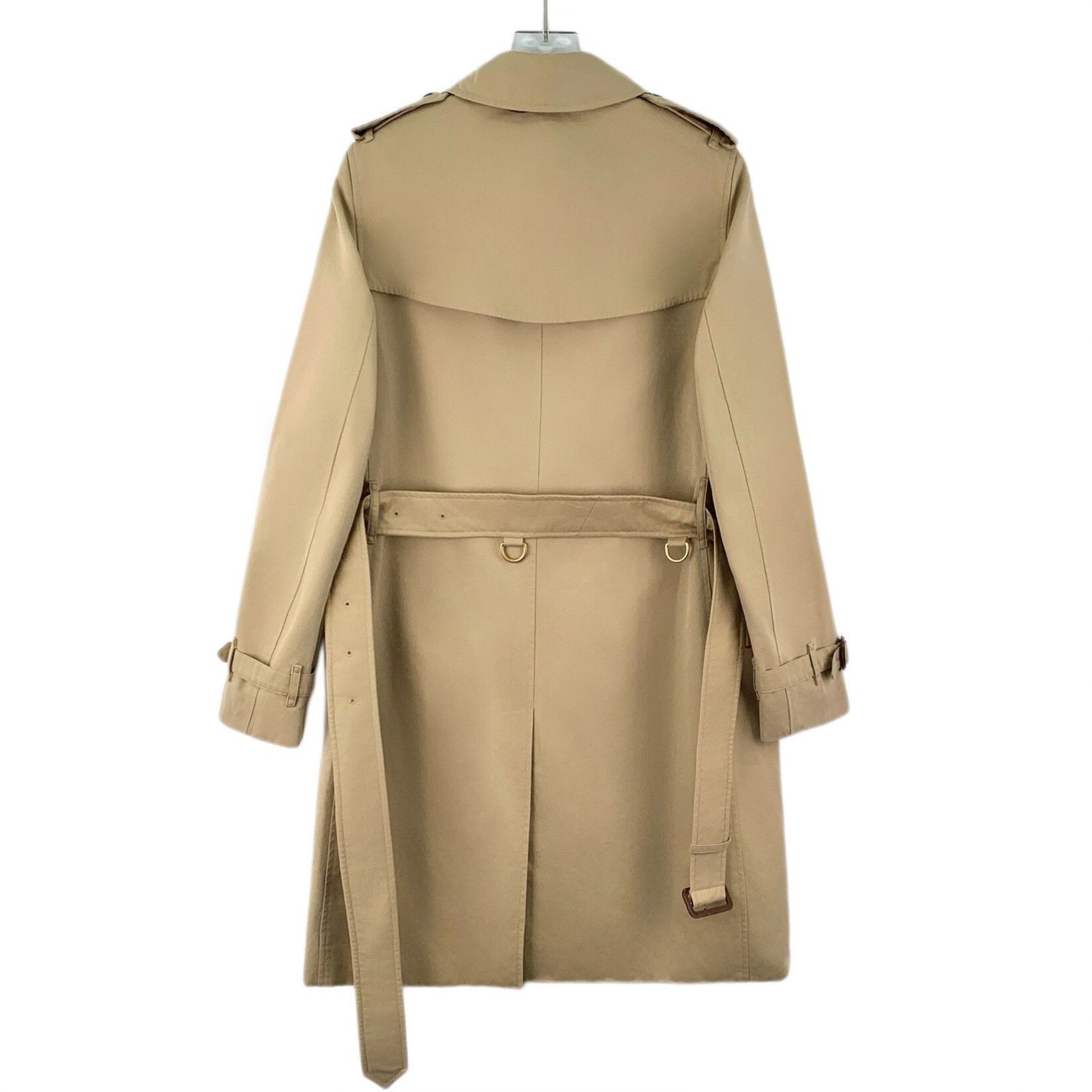 Burberry Burberry Cotton Brown Coat M Women Size M / US 6-8 / IT 42-44 - 2 Thumbnail