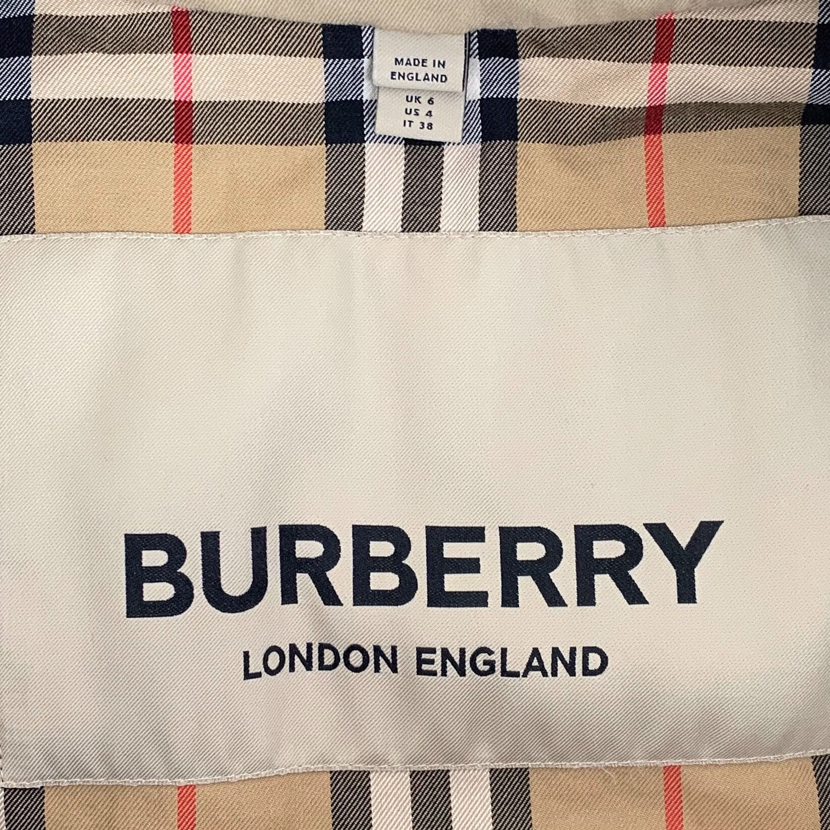 Burberry Burberry Cotton Brown Coat M Women Size M / US 6-8 / IT 42-44 - 5 Thumbnail