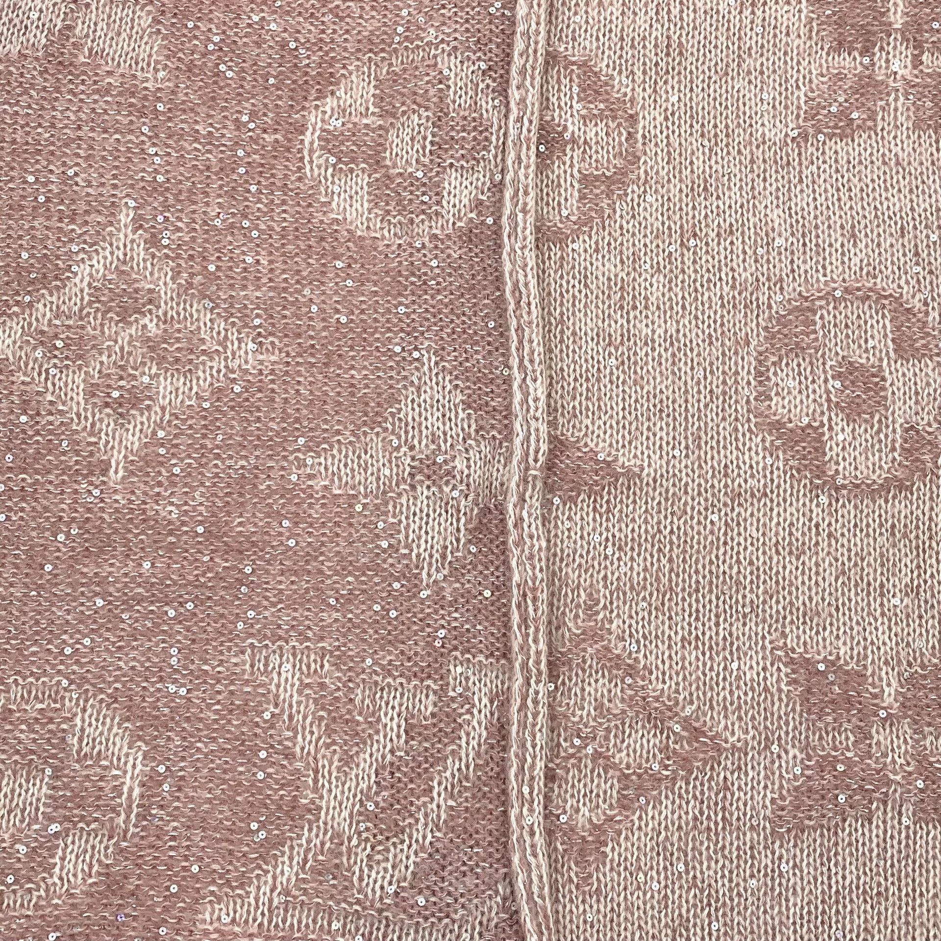 Louis Vuitton Louis Vuitton Pink Scarf 30 Men Size ONE SIZE - 7 Thumbnail