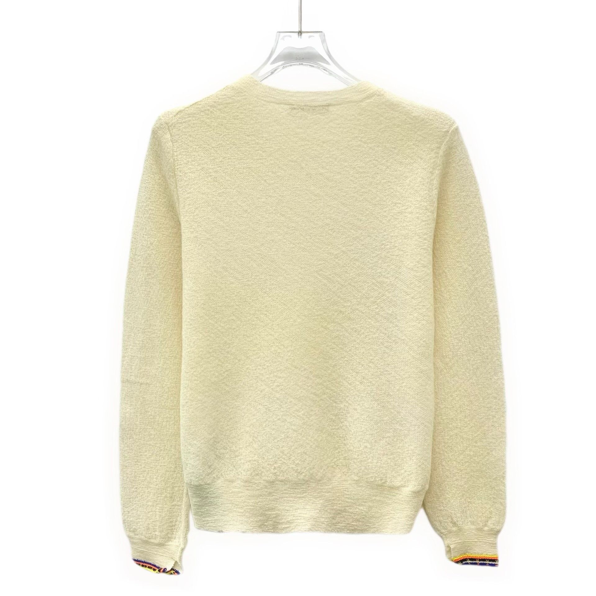 Celine Celine Knit Wool Beige Sweater S Women Size S / US 4 / IT 40 - 2 Thumbnail