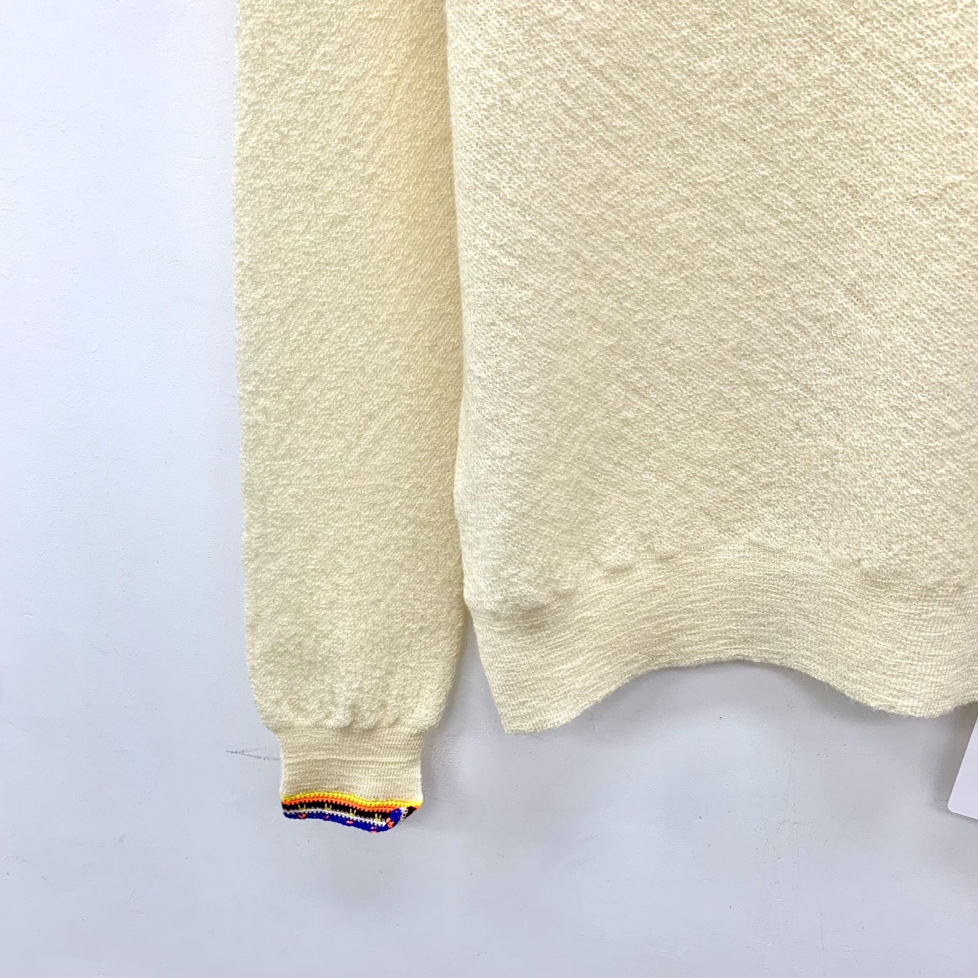 Celine Celine Knit Wool Beige Sweater S Women Size S / US 4 / IT 40 - 4 Thumbnail