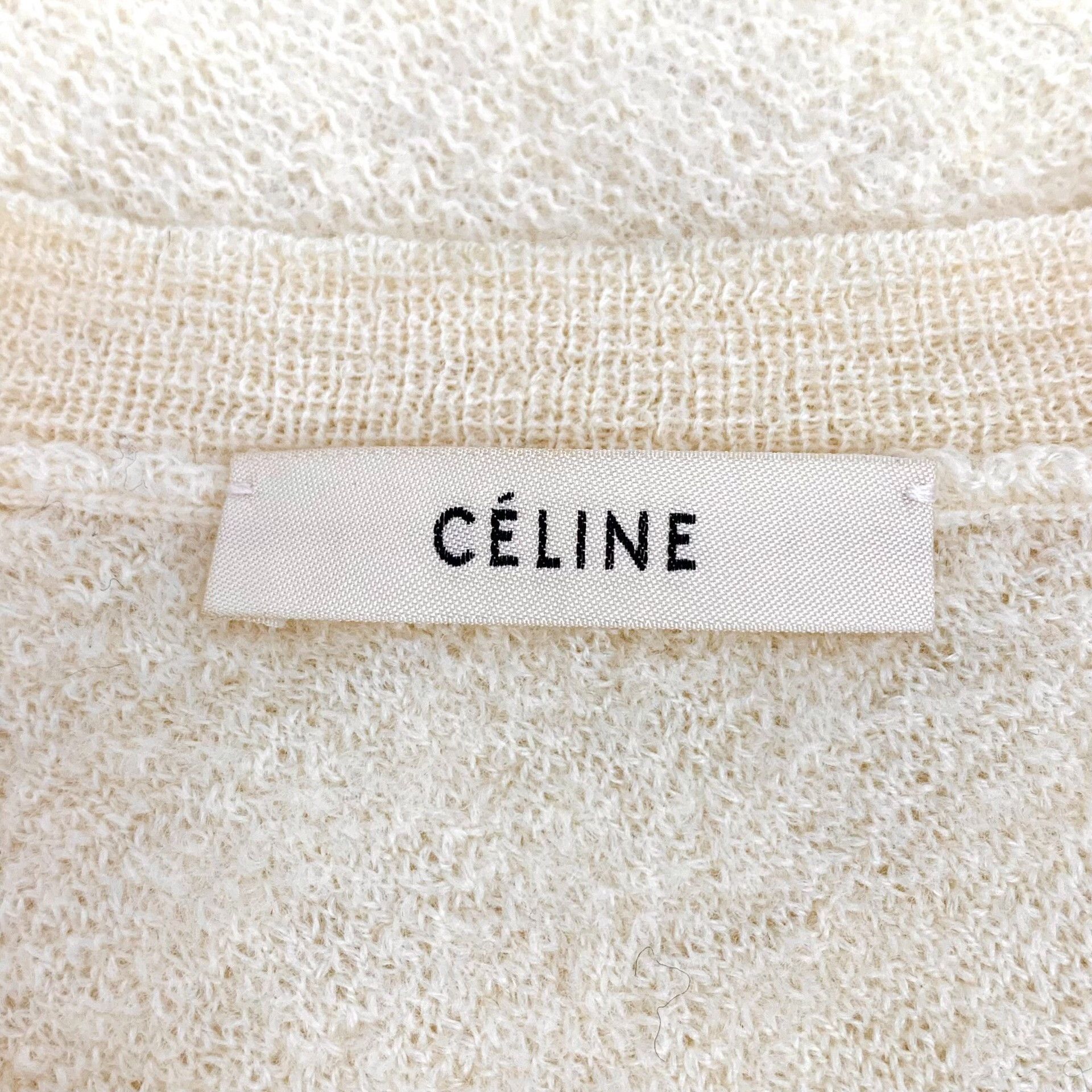 Celine Celine Knit Wool Beige Sweater S Women Size S / US 4 / IT 40 - 5 Thumbnail