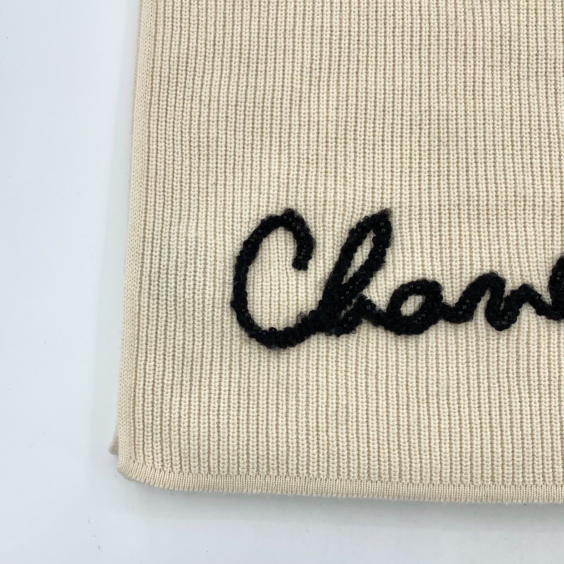 Chanel Chanel Retro Embroidered Scarf 40 Men Size ONE SIZE - 3 Thumbnail