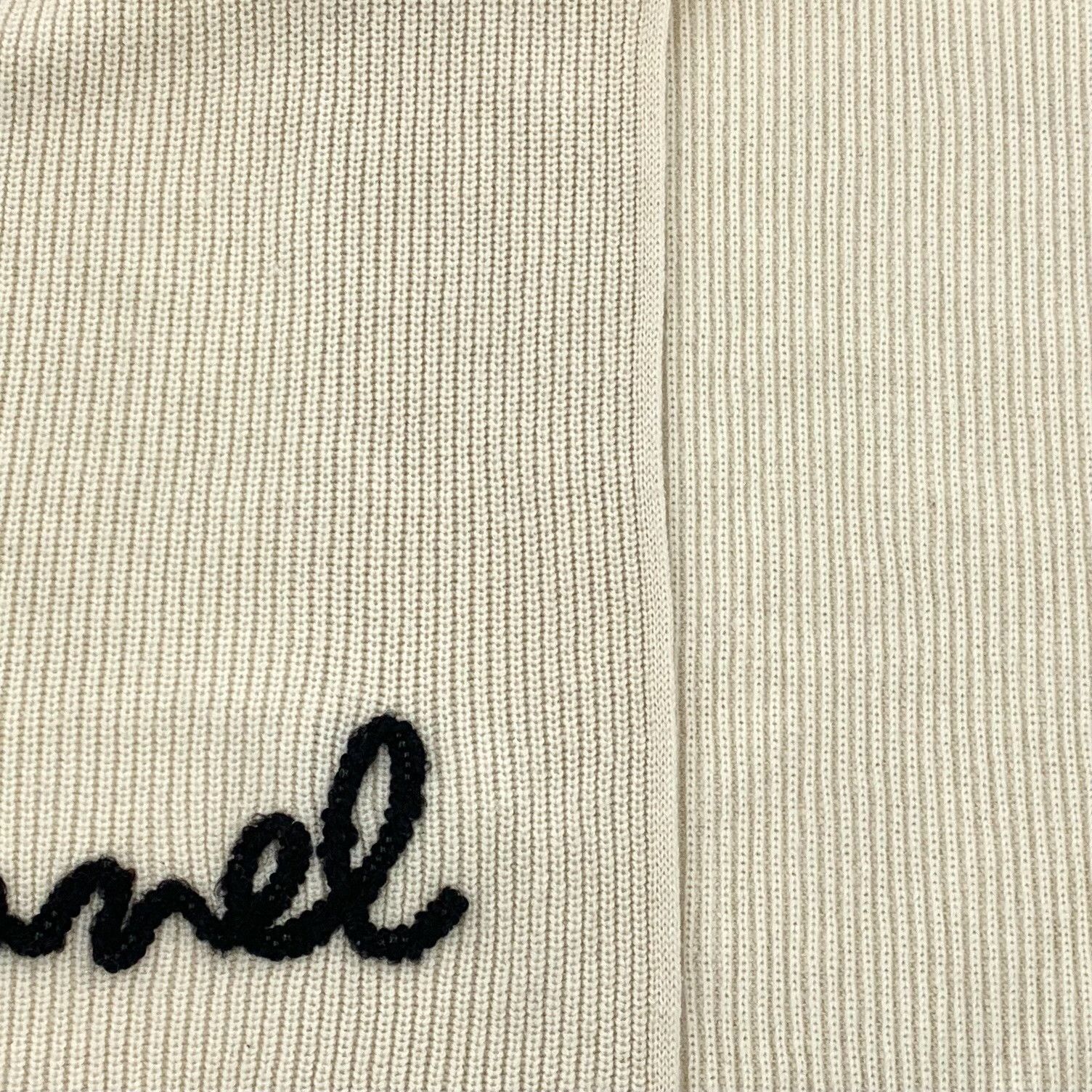 Chanel Chanel Retro Embroidered Scarf 40 Men Size ONE SIZE - 6 Thumbnail