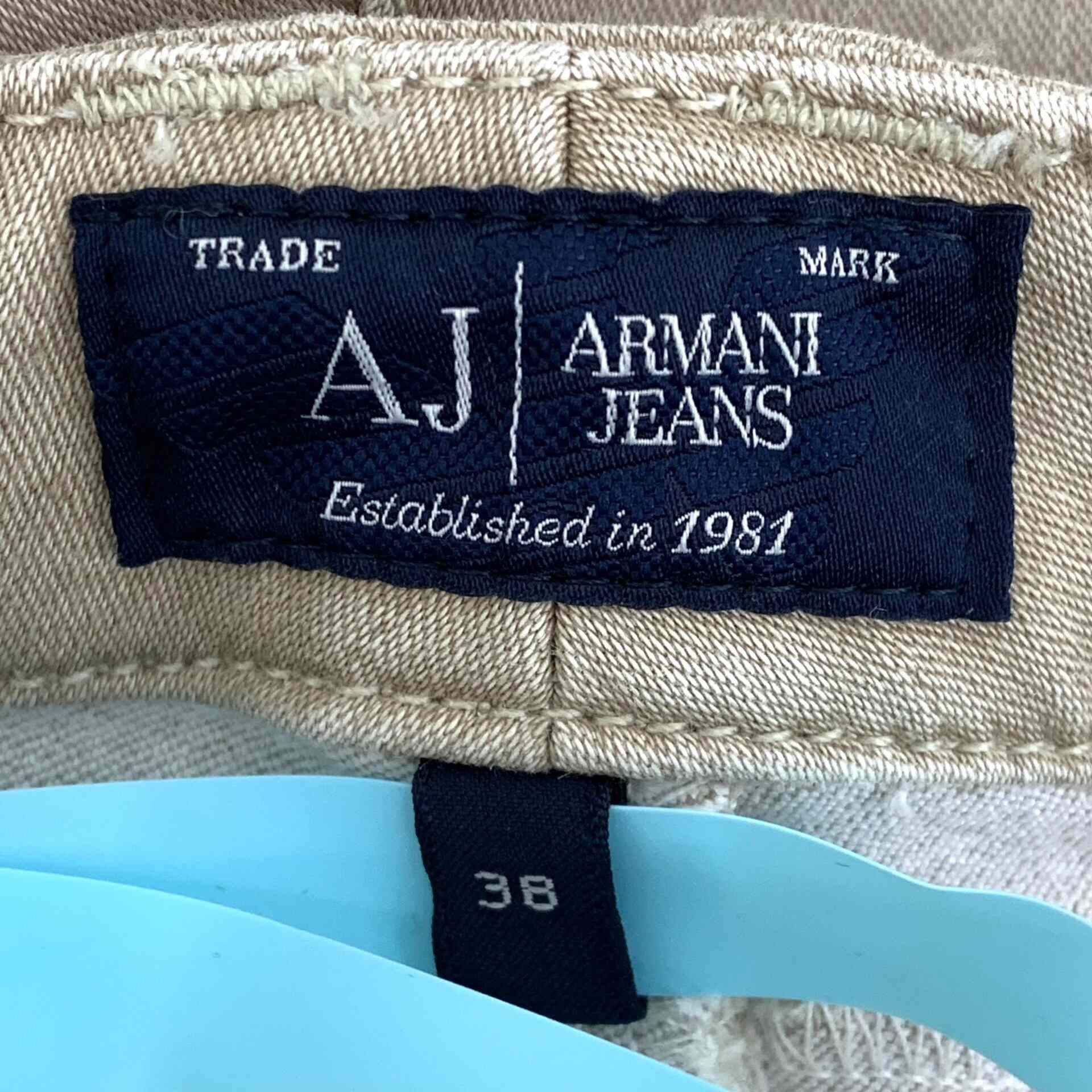 Armani Armani Retro Cotton Brown Denim Jeans M Men Size US 32 / EU 48 - 8 Thumbnail