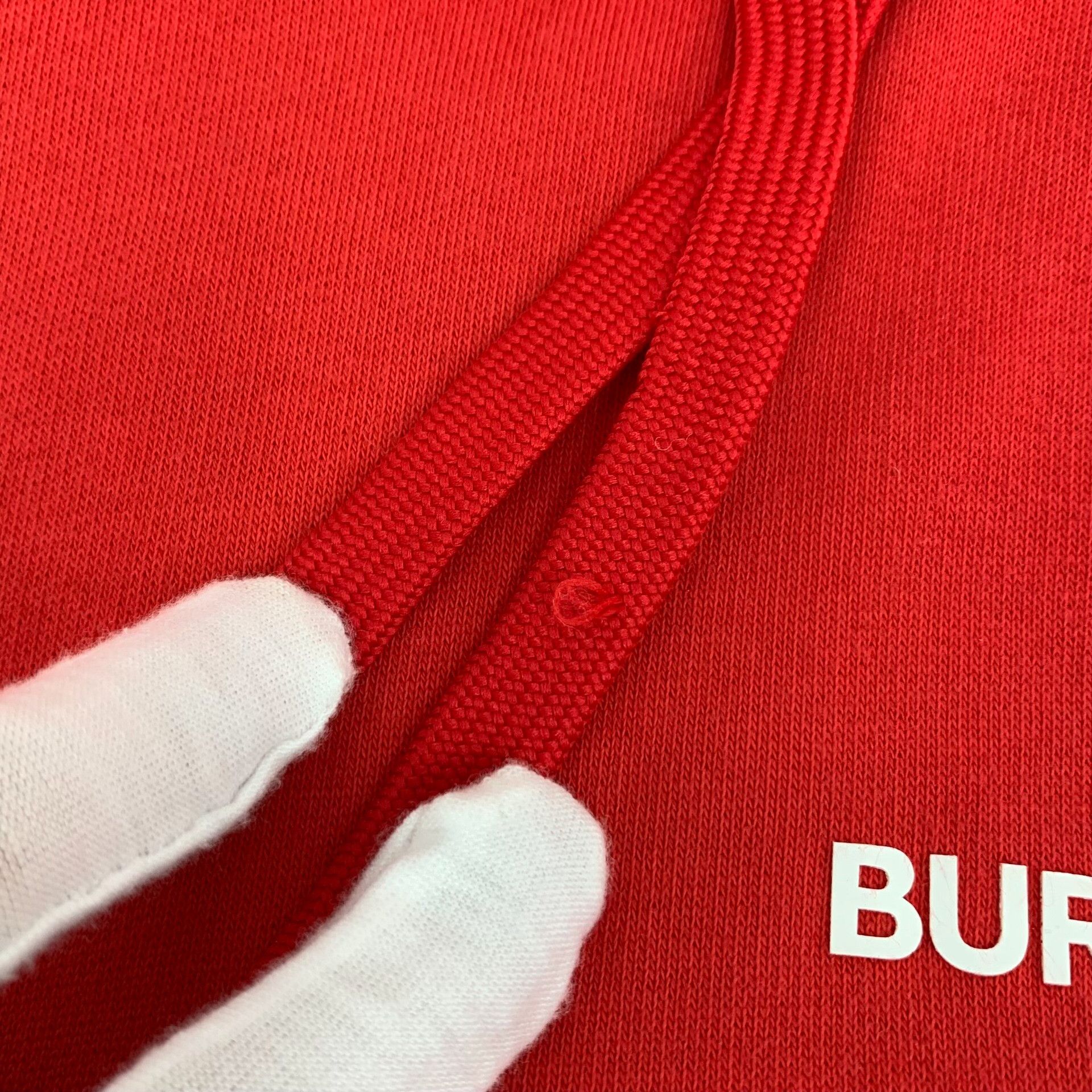 Burberry Burberry Cotton Printed Red Hoodie 2XS Men Size US XS / EU 42 / 0 - 9 Thumbnail
