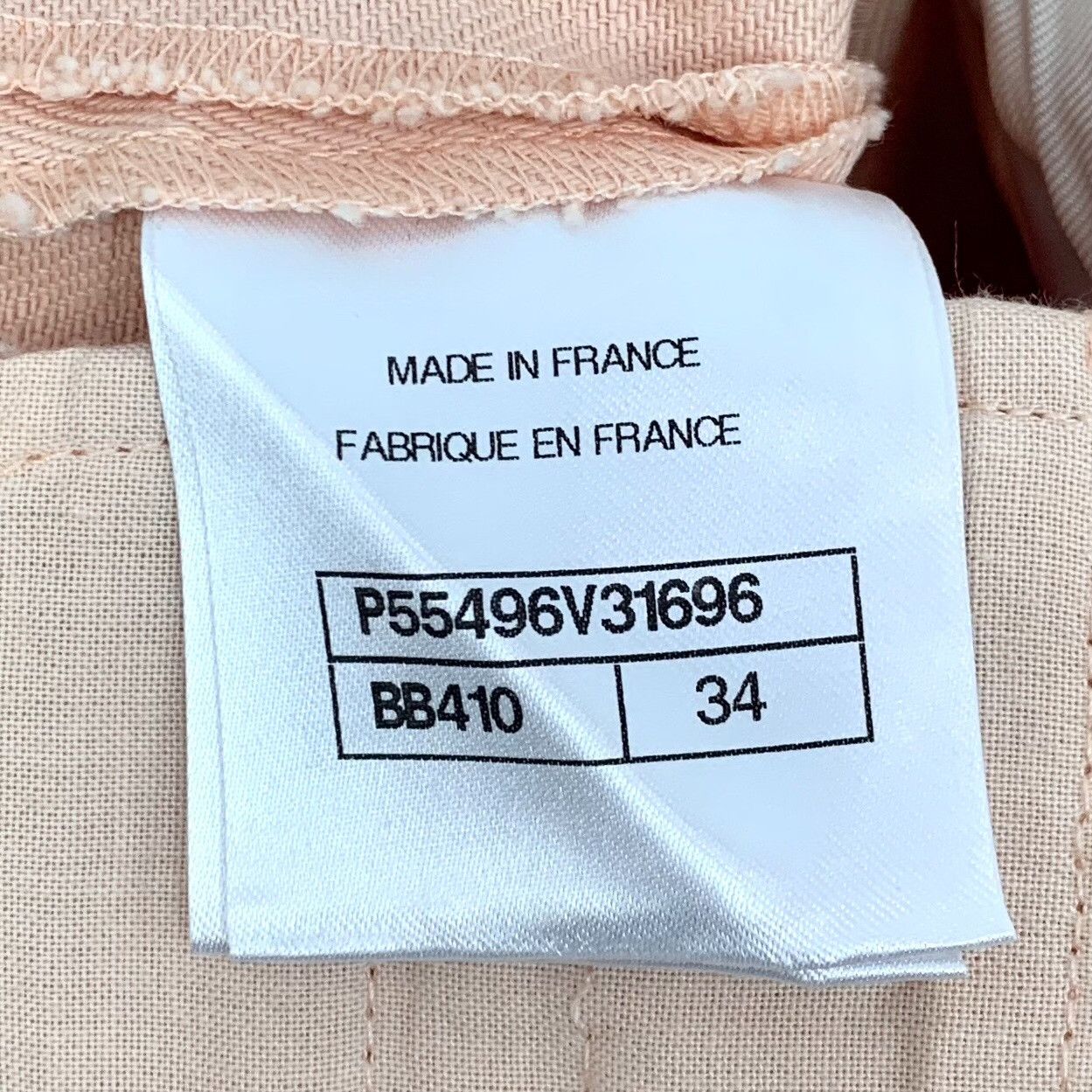 Chanel Chanel Casual Cotton Pink Pants XS Women Size 24" / US 00 / IT 34 - 6 Thumbnail