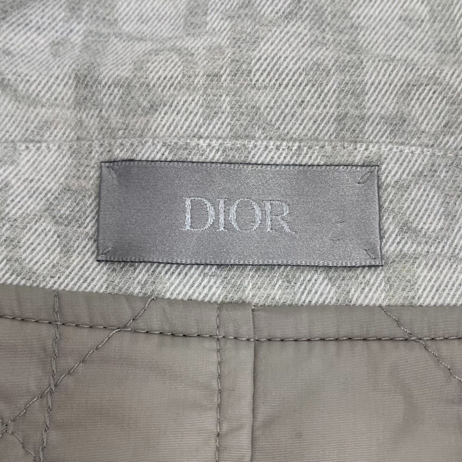 Dior Dior Retro Cotton Gray Button Up S Women Size S / US 4 / IT 40 - 5 Thumbnail
