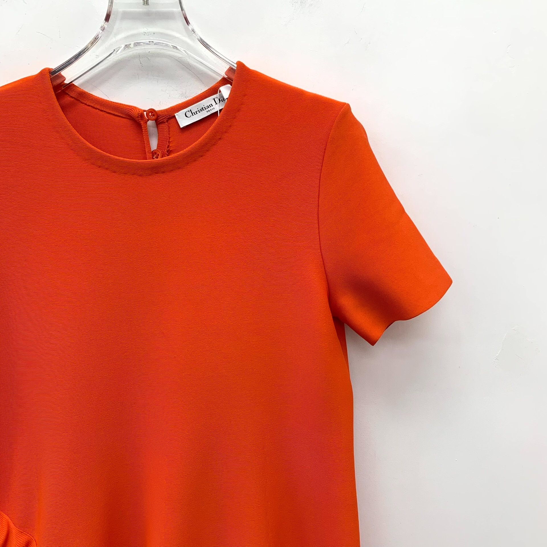 Dior Dior Orange Dress S Women Size S / US 4 / IT 40 - 3 Thumbnail