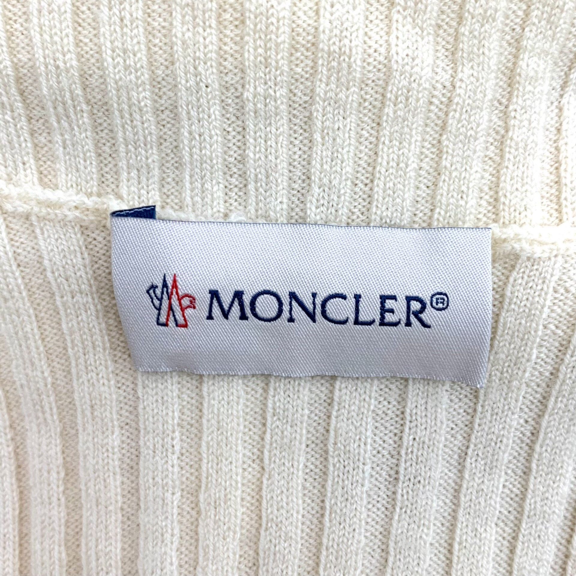 Moncler Moncler Beige Sweater S Women Size S / US 4 / IT 40 - 6 Thumbnail