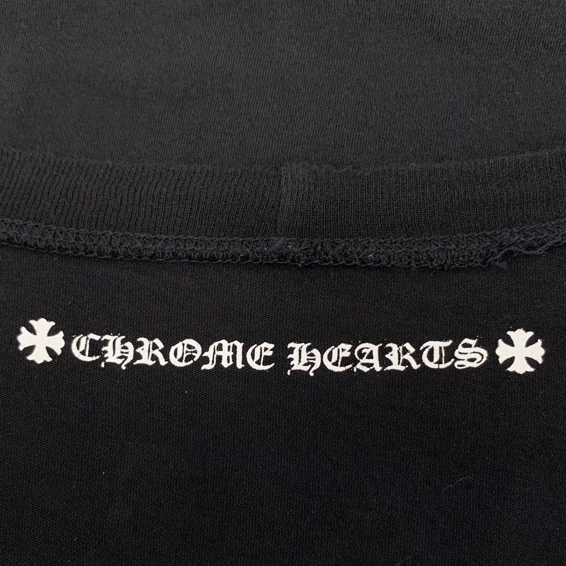 Chrome Hearts Chrome Hearts Black T-Shirt S Men Size US S / EU 44-46 / 1 - 5 Thumbnail