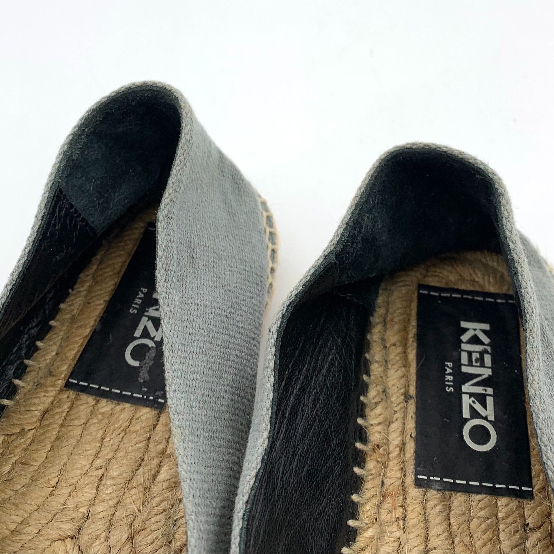 Kenzo Kenzo Casual Embroidered Gray Lowtop Sneakers 37 Women Size US 6.5 / IT 36.5 - 8 Thumbnail