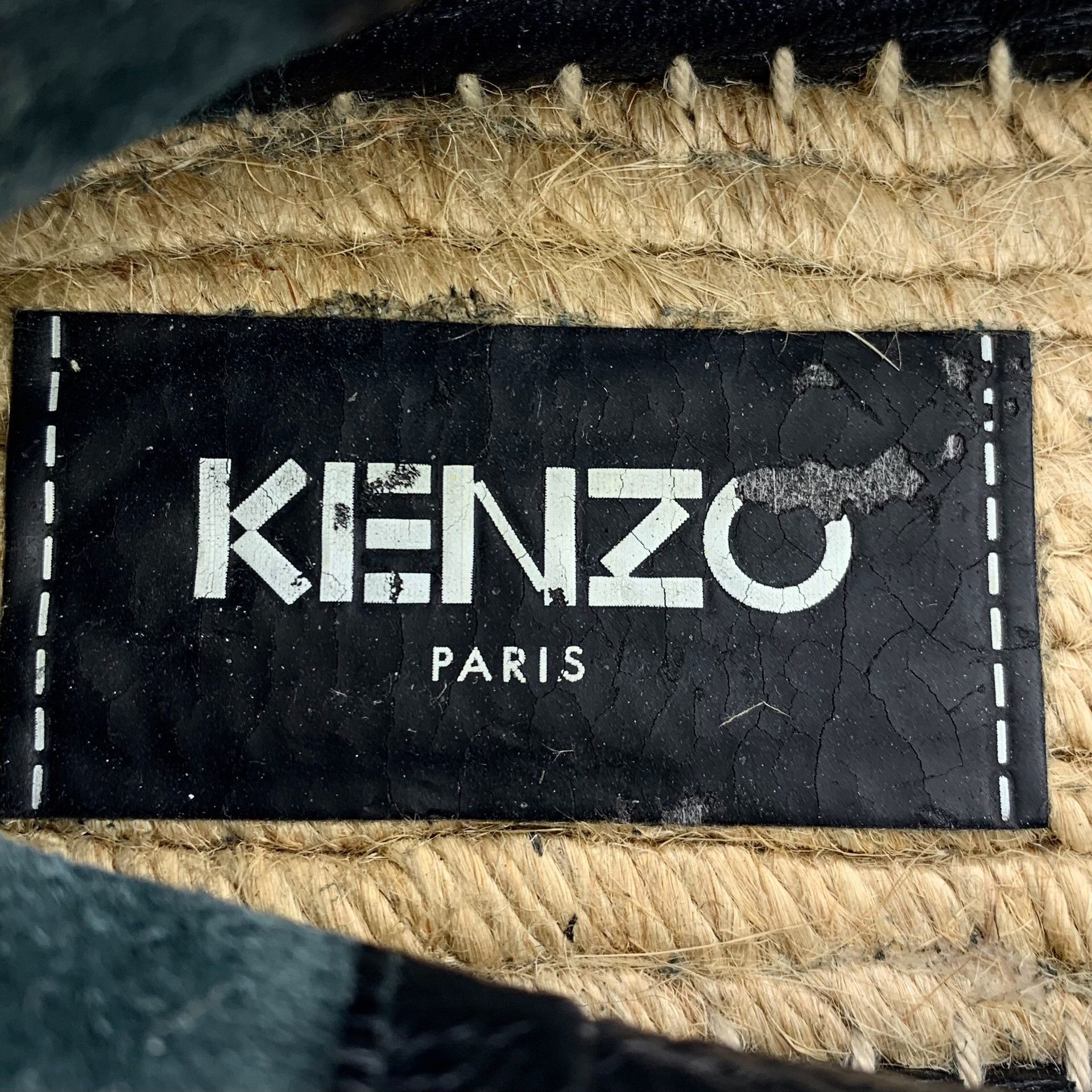 Kenzo Kenzo Casual Embroidered Gray Lowtop Sneakers 37 Women Size US 6.5 / IT 36.5 - 7 Thumbnail