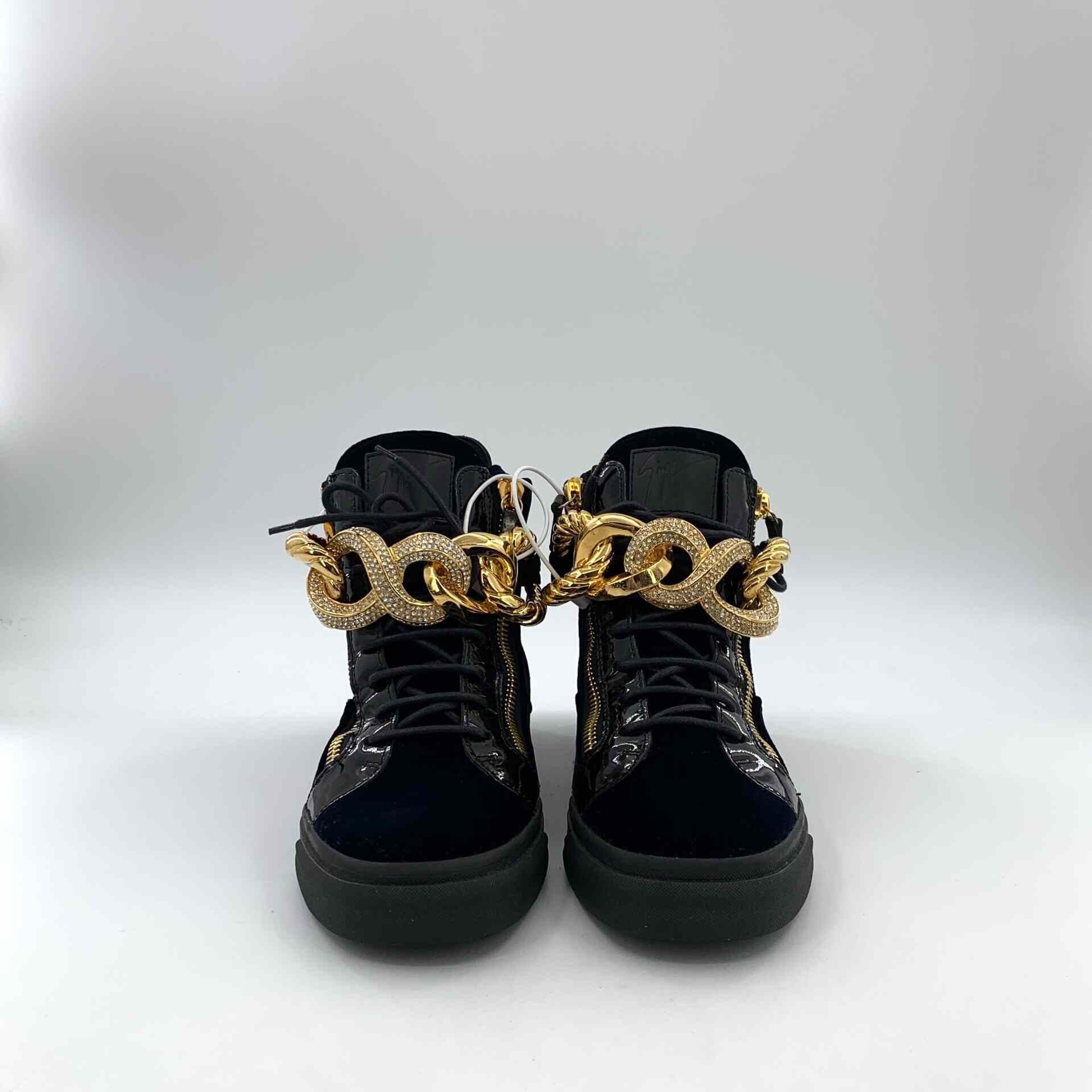 Giuseppe Zanotti Giuseppe Zanotti Black Hitop Sneakers 41 Men Size US 8.5 / EU 41-42 - 3 Thumbnail