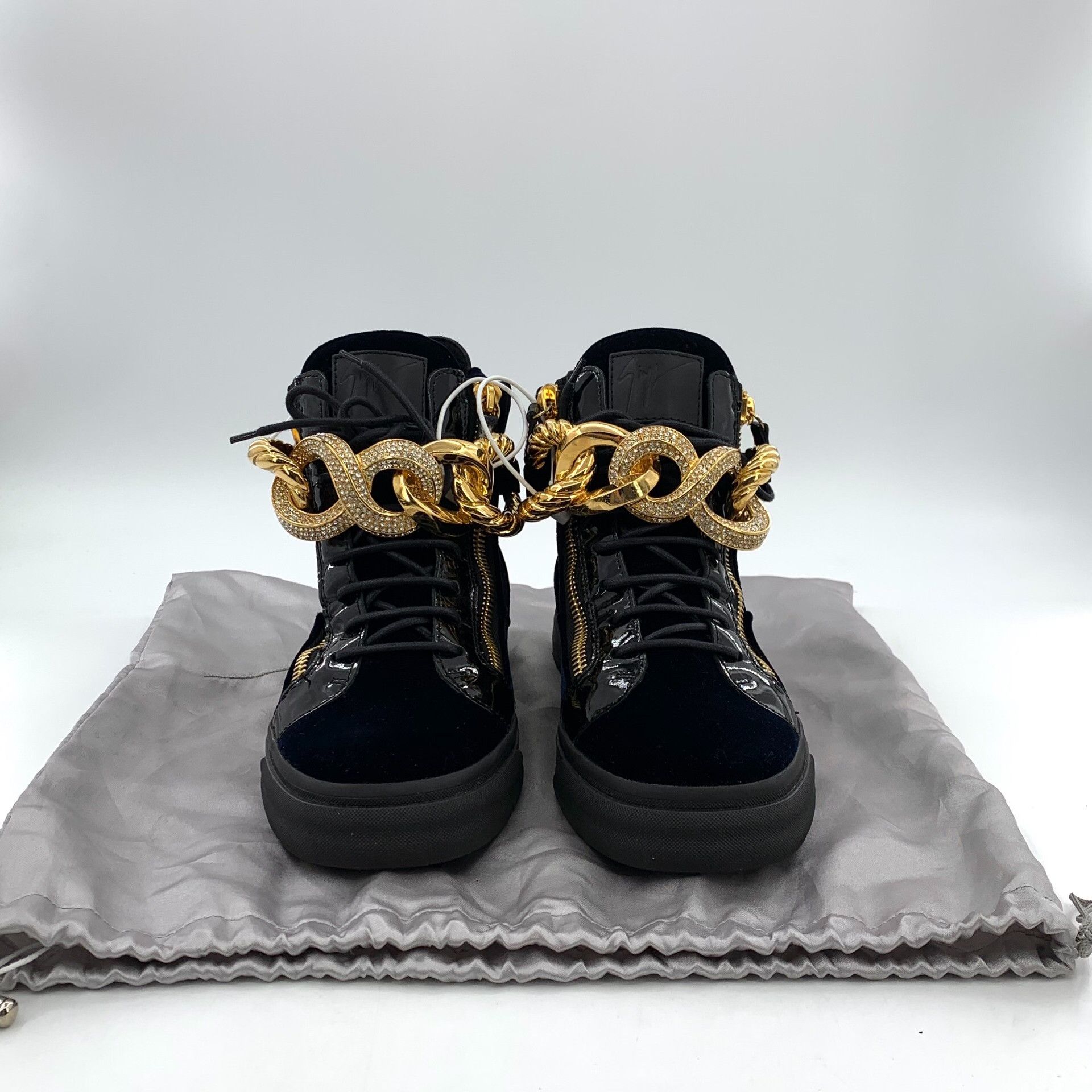 Giuseppe Zanotti Giuseppe Zanotti Black Hitop Sneakers 41 Men Size US 8.5 / EU 41-42 - 8 Thumbnail