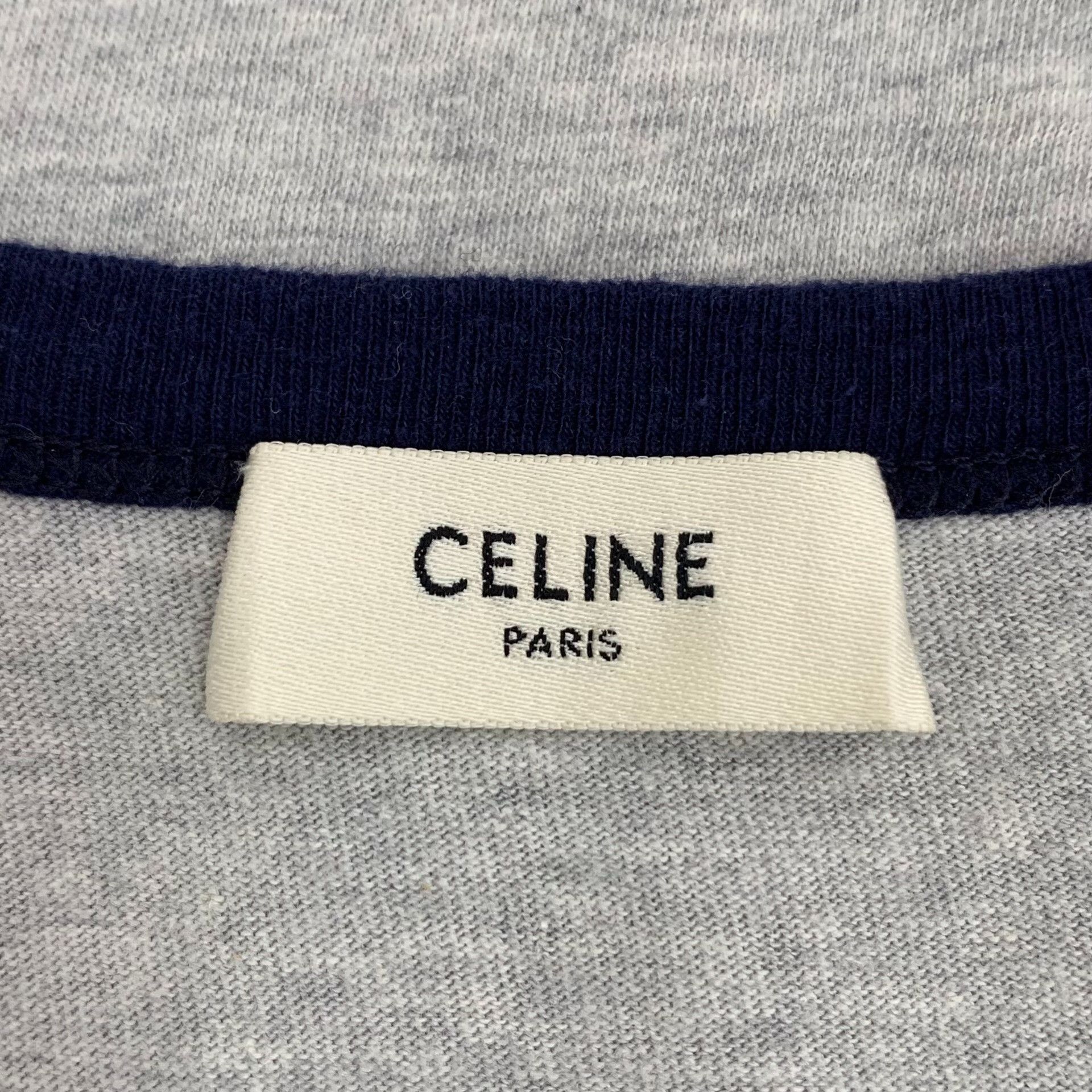Celine Celine Retro Printed Multi T-Shirt S Women Size S / US 4 / IT 40 - 5 Thumbnail