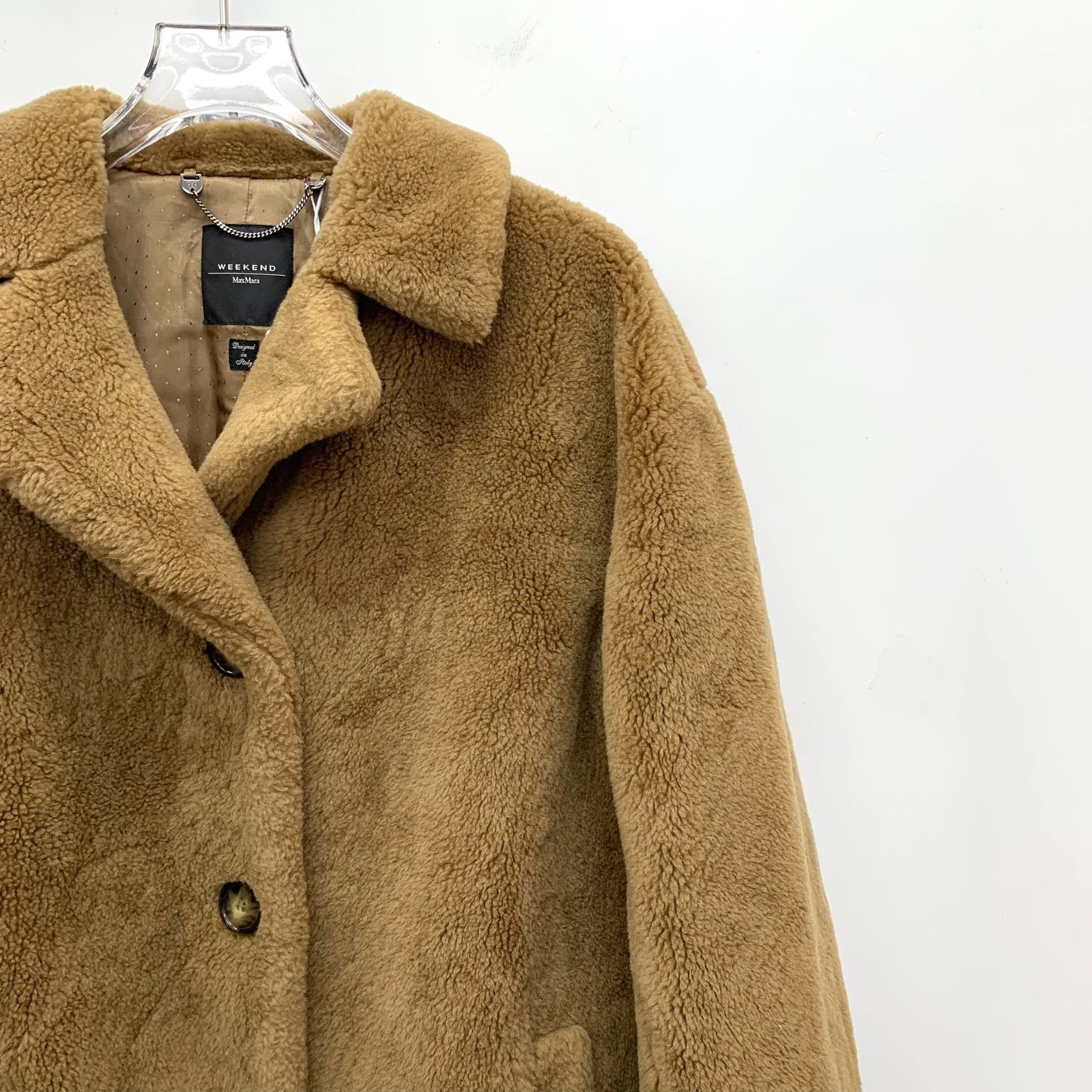 Max Mara Max Mara Wool Brown Coat M Women Size M / US 6-8 / IT 42-44 - 3 Thumbnail