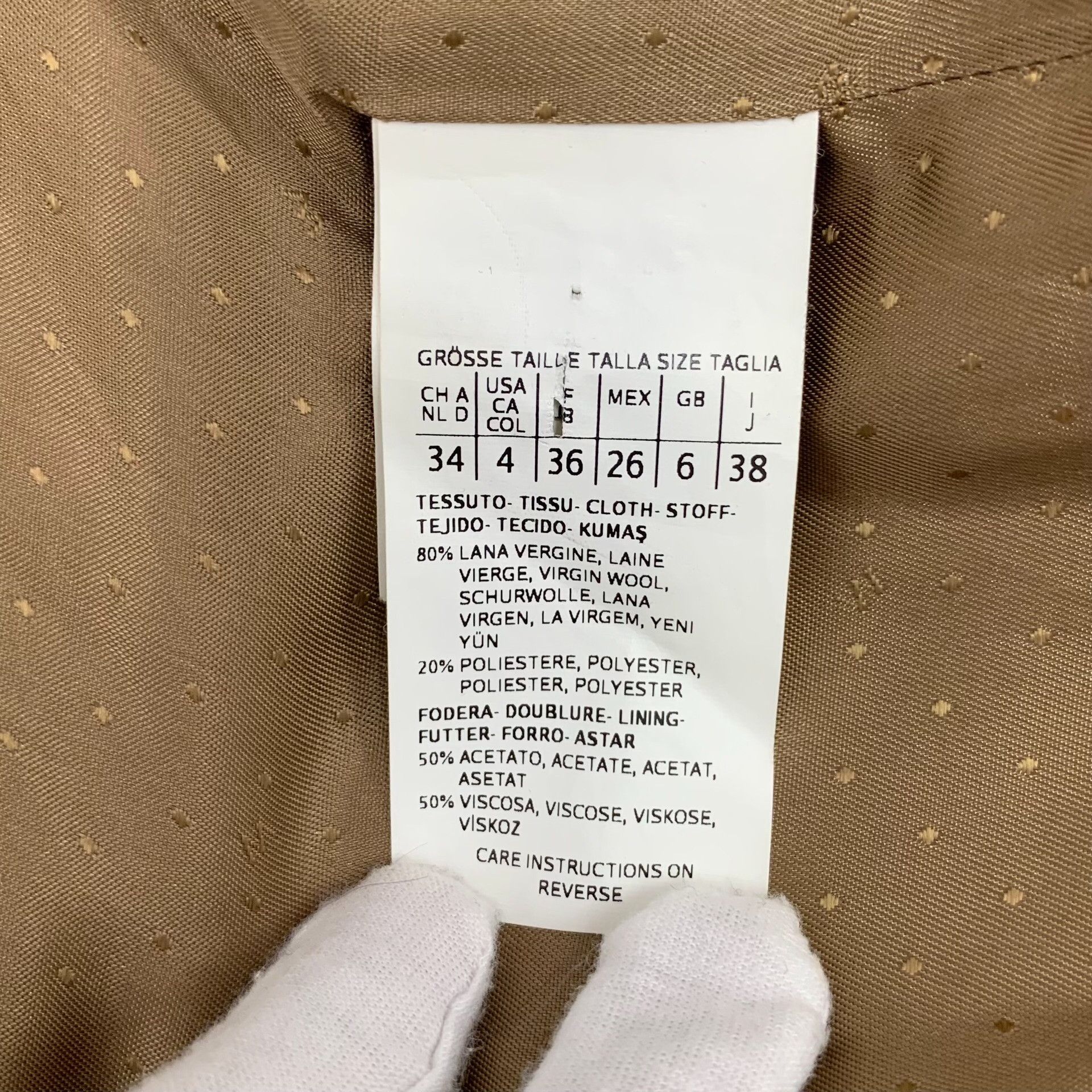 Max Mara Max Mara Wool Brown Coat M Women Size M / US 6-8 / IT 42-44 - 6 Thumbnail