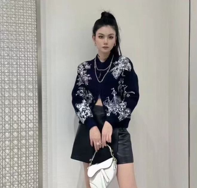 Dior Dior Blue Sweater S Women Size S / US 4 / IT 40 - 8 Thumbnail