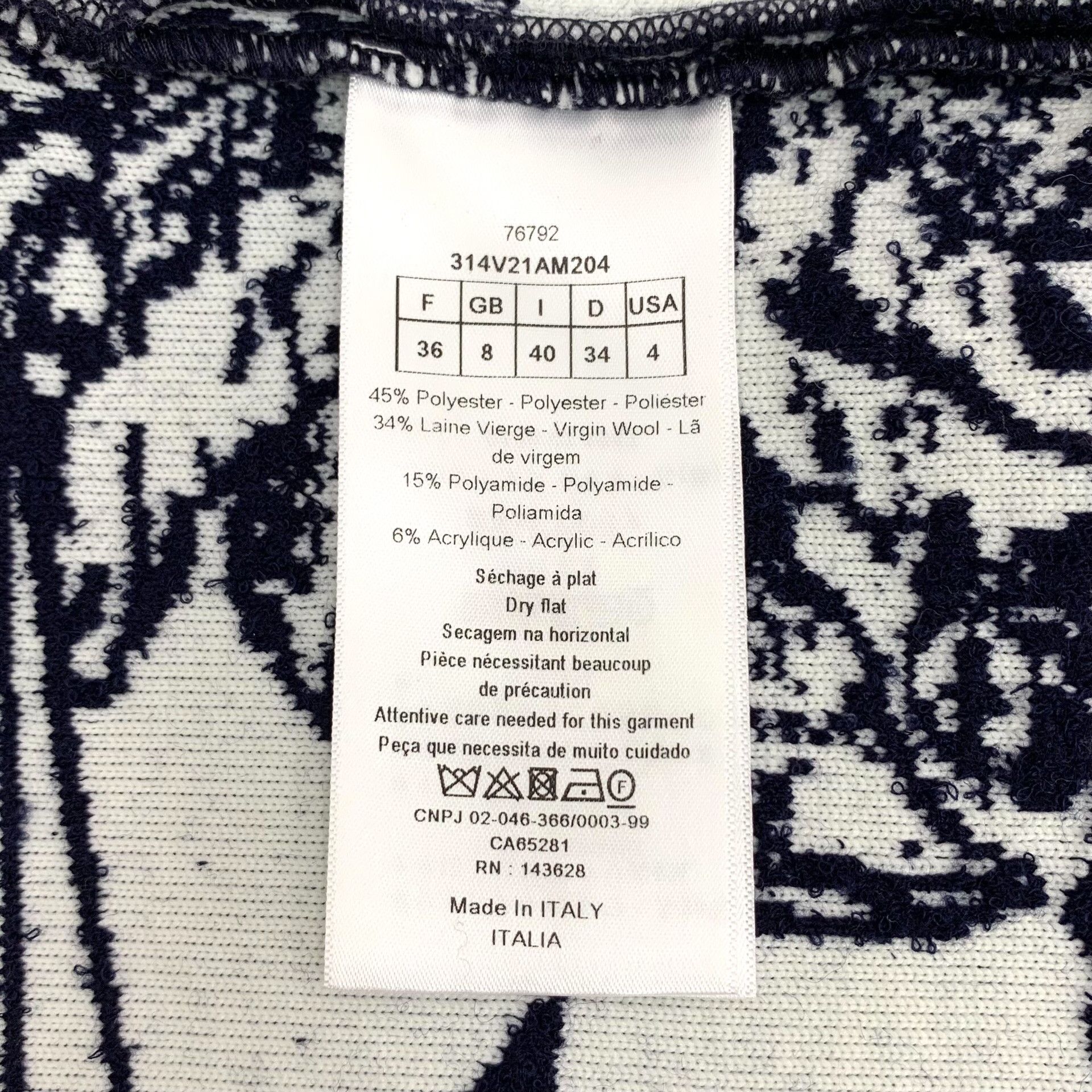 Dior Dior Blue Sweater S Women Size S / US 4 / IT 40 - 6 Thumbnail