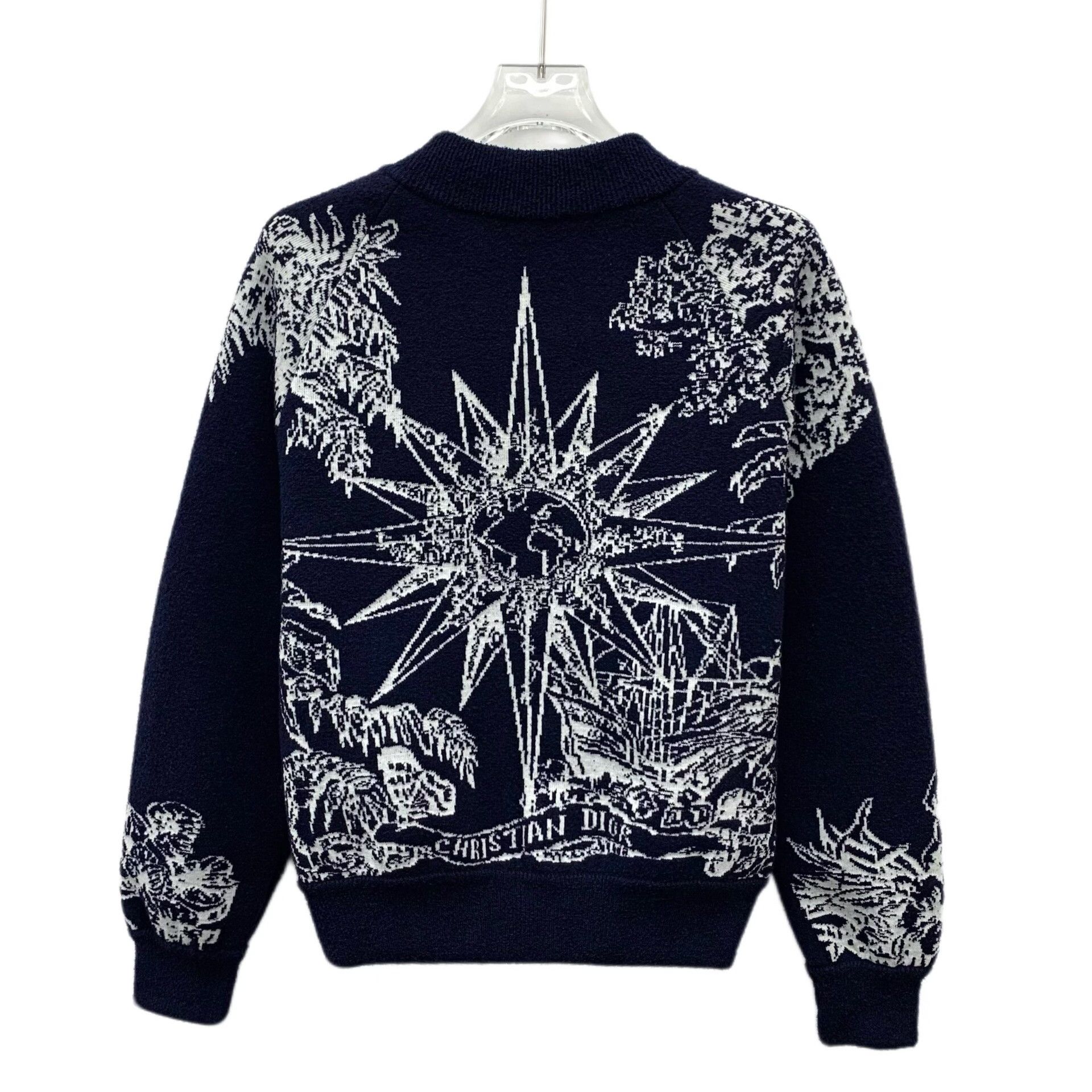 Dior Dior Blue Sweater S Women Size S / US 4 / IT 40 - 2 Thumbnail