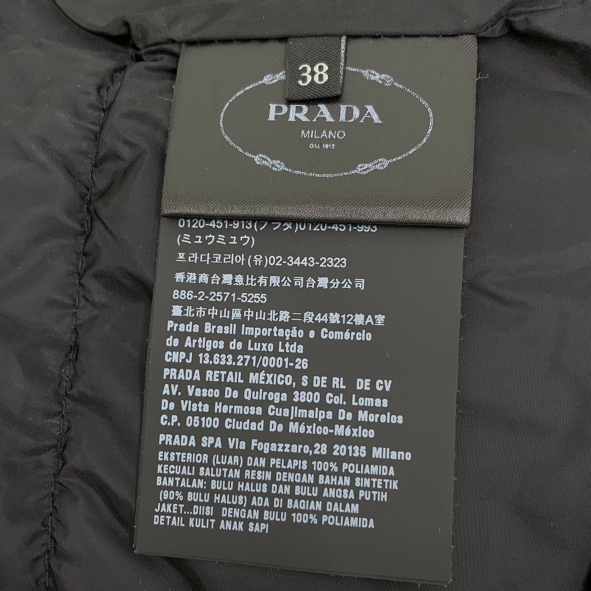 Prada Prada Down Black Heavy Coat M Men Size US M / EU 48-50 / 2 - 7 Thumbnail