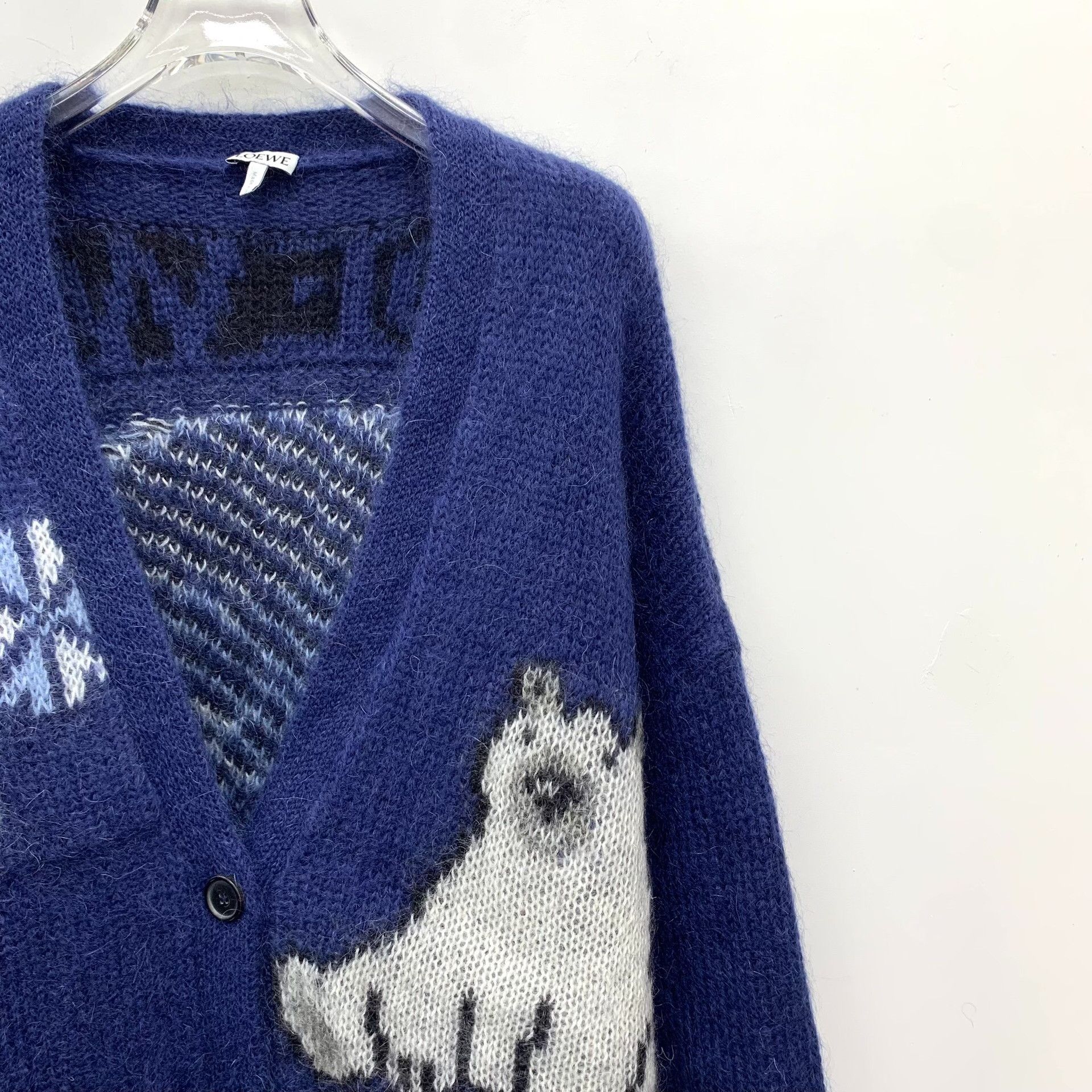 Loewe Loewe Blue Sweater XS Women Size XS / US 0-2 / IT 36-38 - 3 Thumbnail