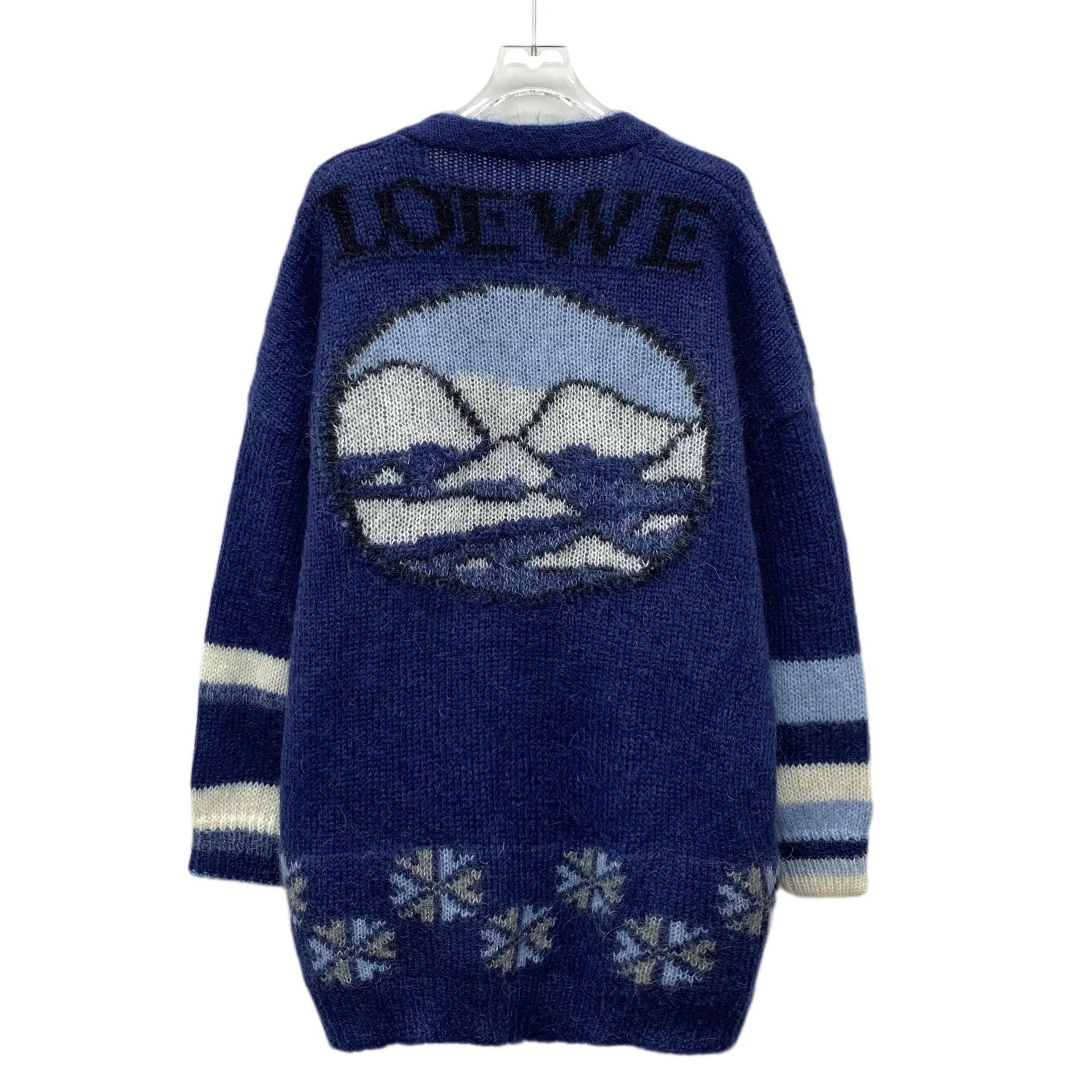 Loewe Loewe Blue Sweater XS Women Size XS / US 0-2 / IT 36-38 - 2 Thumbnail