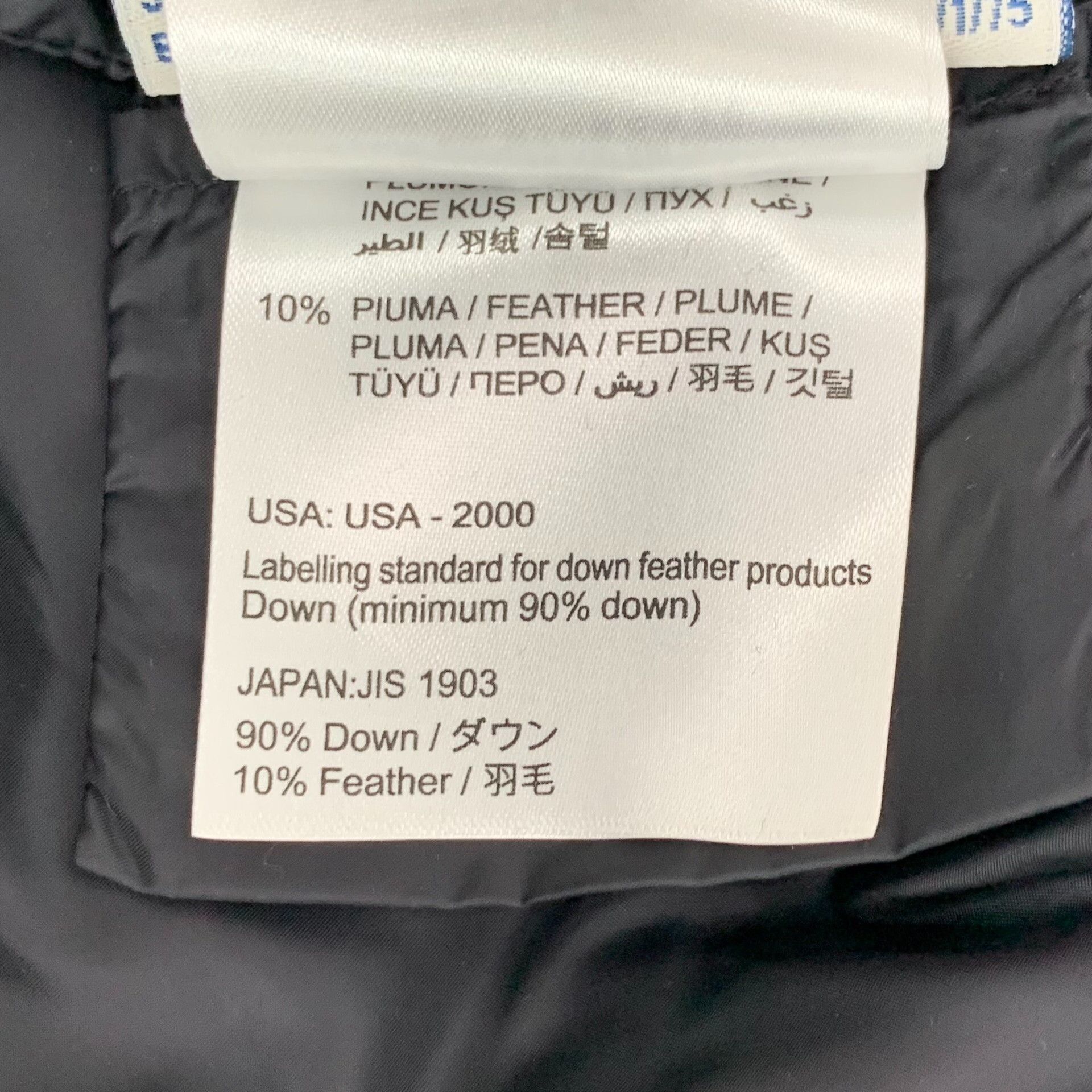 Moncler Moncler Black Down Jacket S Women Size S / US 4 / IT 40 - 9 Thumbnail