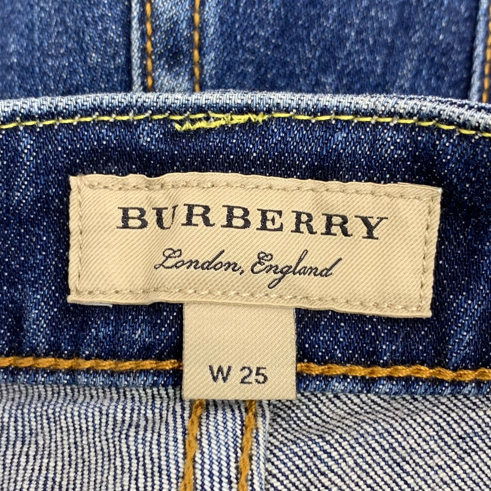 Burberry Burberry Casual Denim Blue Jeans 25 Women Size 25" / US 0 / IT 36 - 6 Thumbnail
