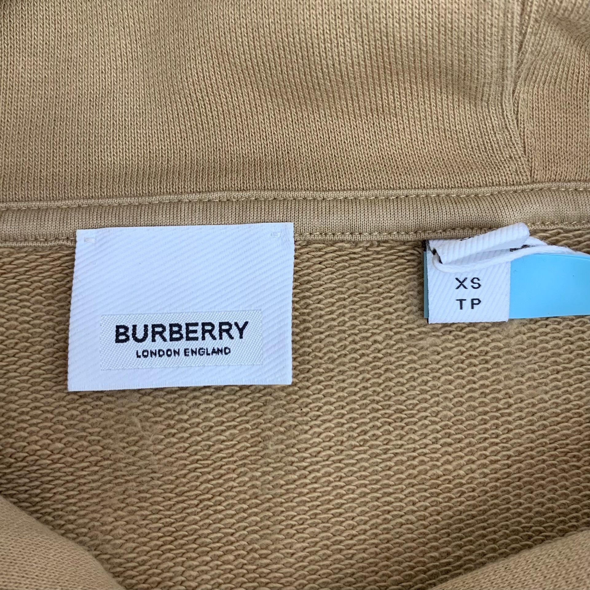Burberry Burberry Retro Printed Brown Hoodie XS Men Size US XS / EU 42 / 0 - 5 Thumbnail