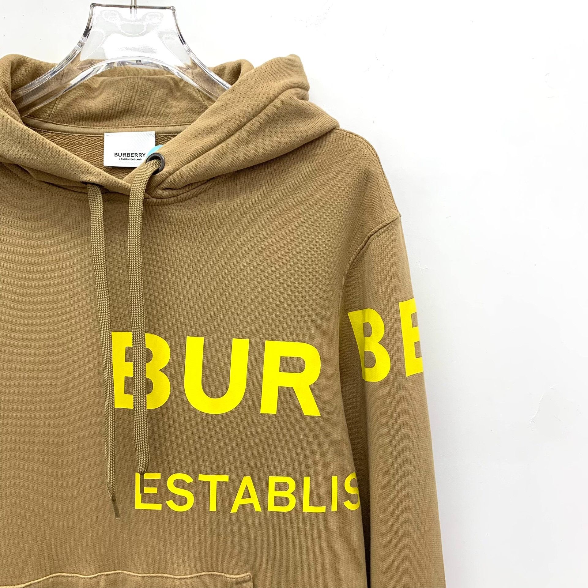 Burberry Burberry Retro Printed Brown Hoodie XS Men Size US XS / EU 42 / 0 - 3 Thumbnail