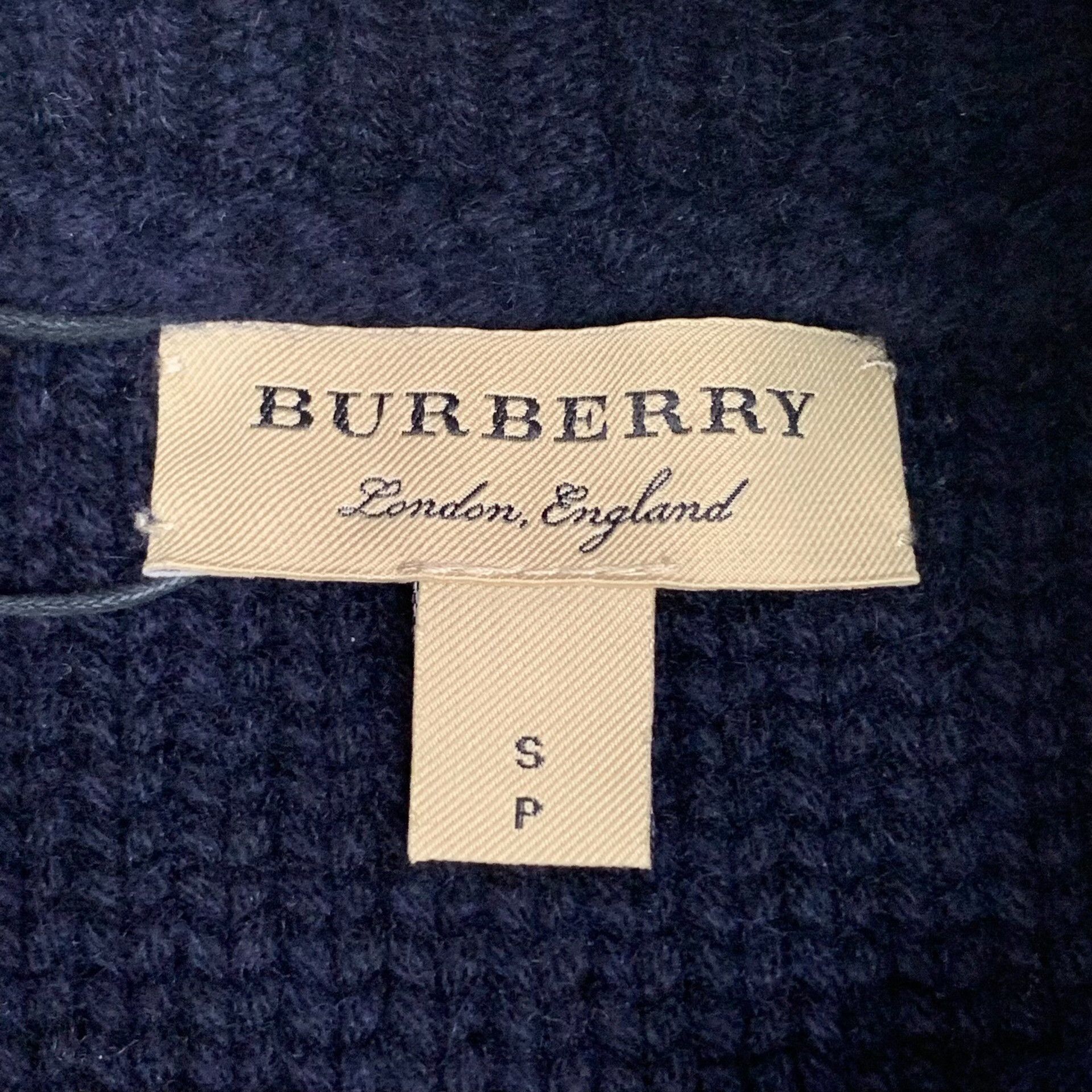 Burberry Burberry Blue Sweater S Women Size S / US 4 / IT 40 - 5 Thumbnail