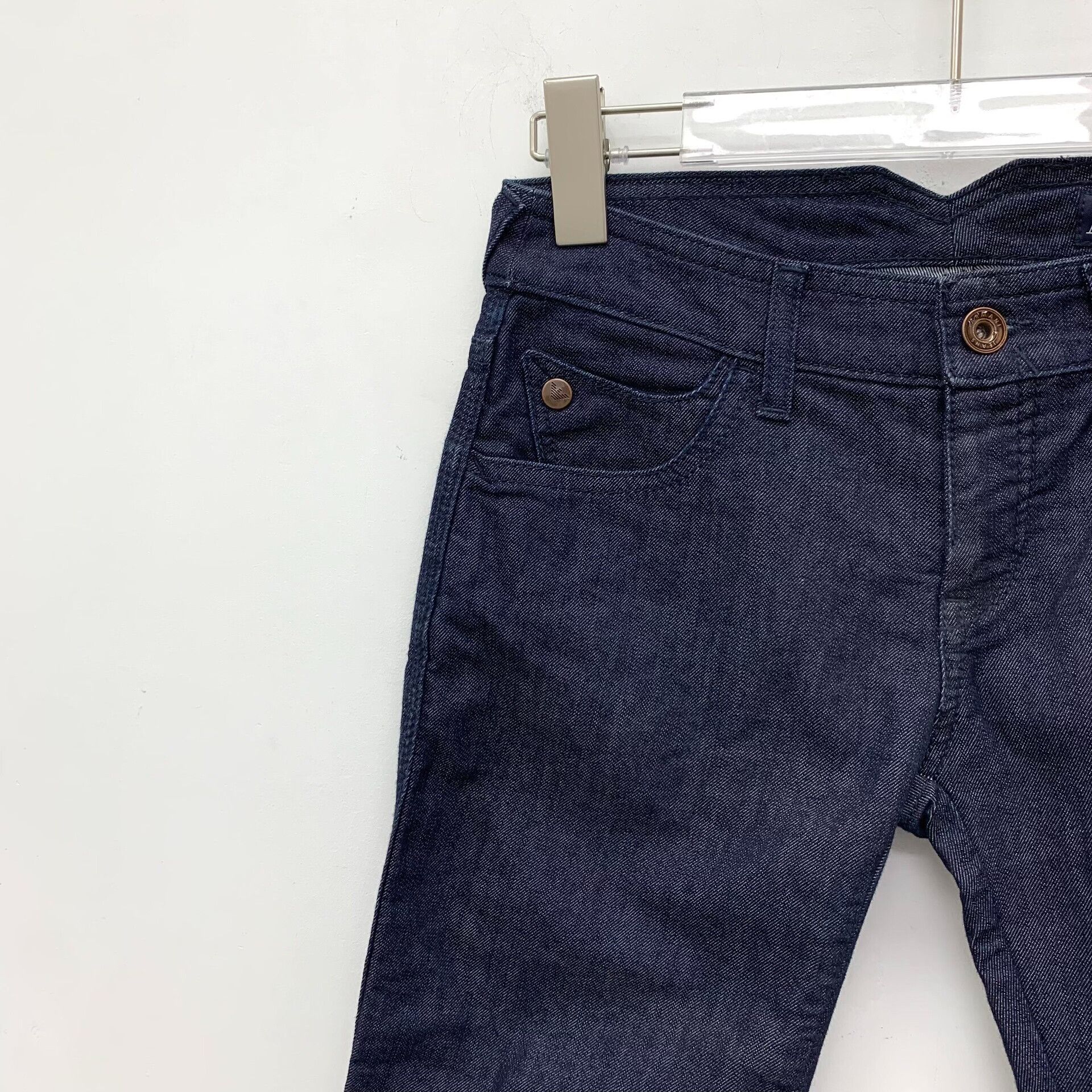 Armani Armani Casual Denim Blue Jeans 24 Women Size 24" / US 00 / IT 34 - 3 Thumbnail