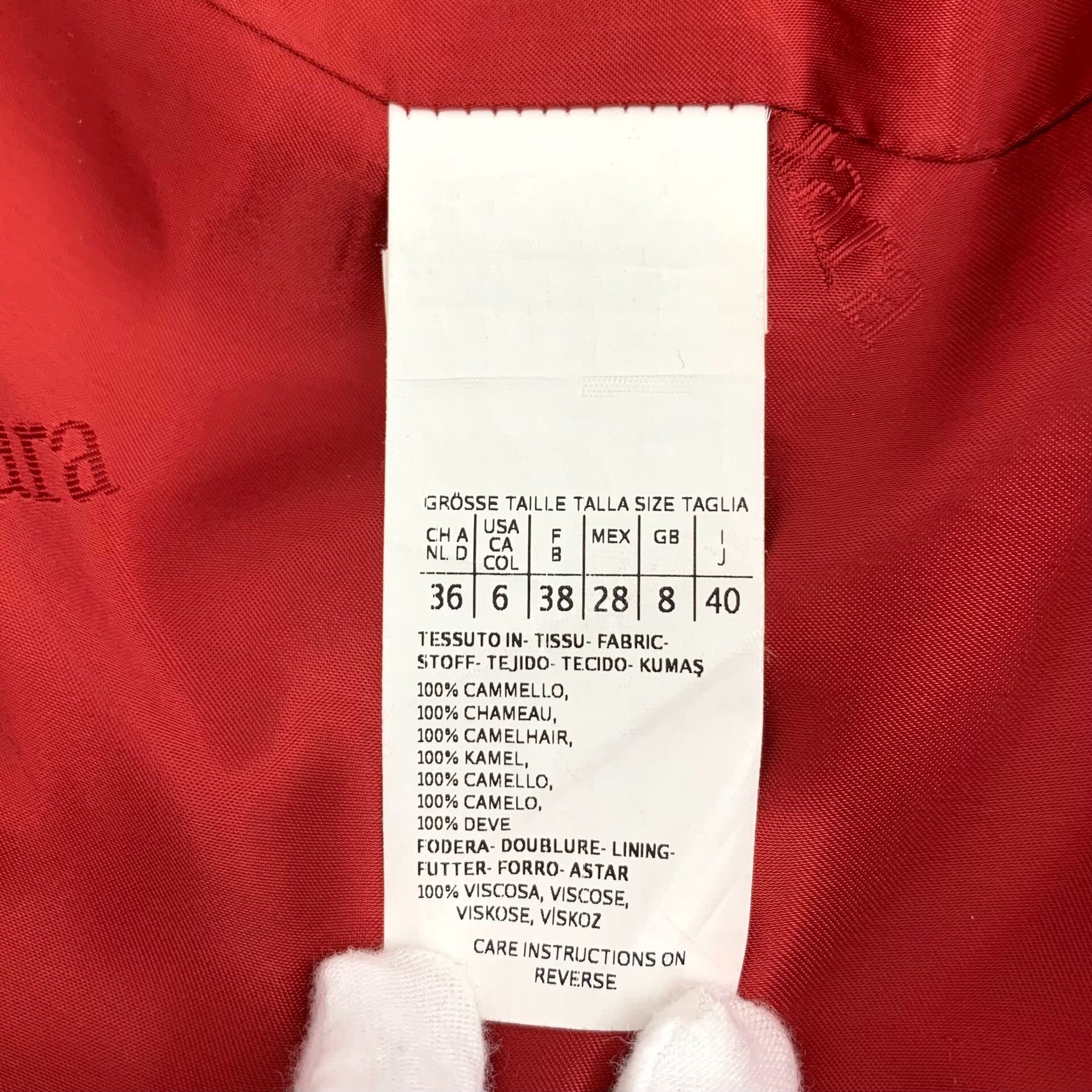Max Mara Max Mara Red Coat M Women Size M / US 6-8 / IT 42-44 - 7 Thumbnail