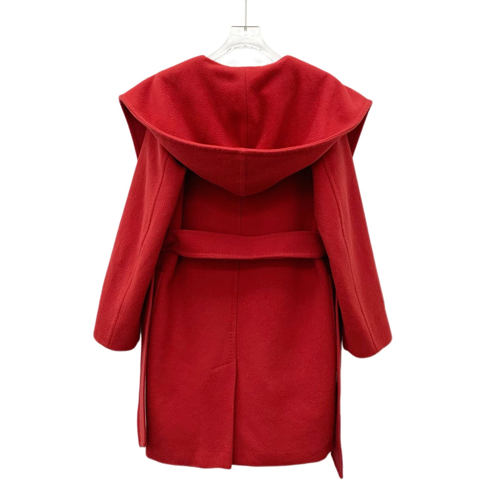 Max Mara Max Mara Red Coat M Women Size M / US 6-8 / IT 42-44 - 2 Thumbnail