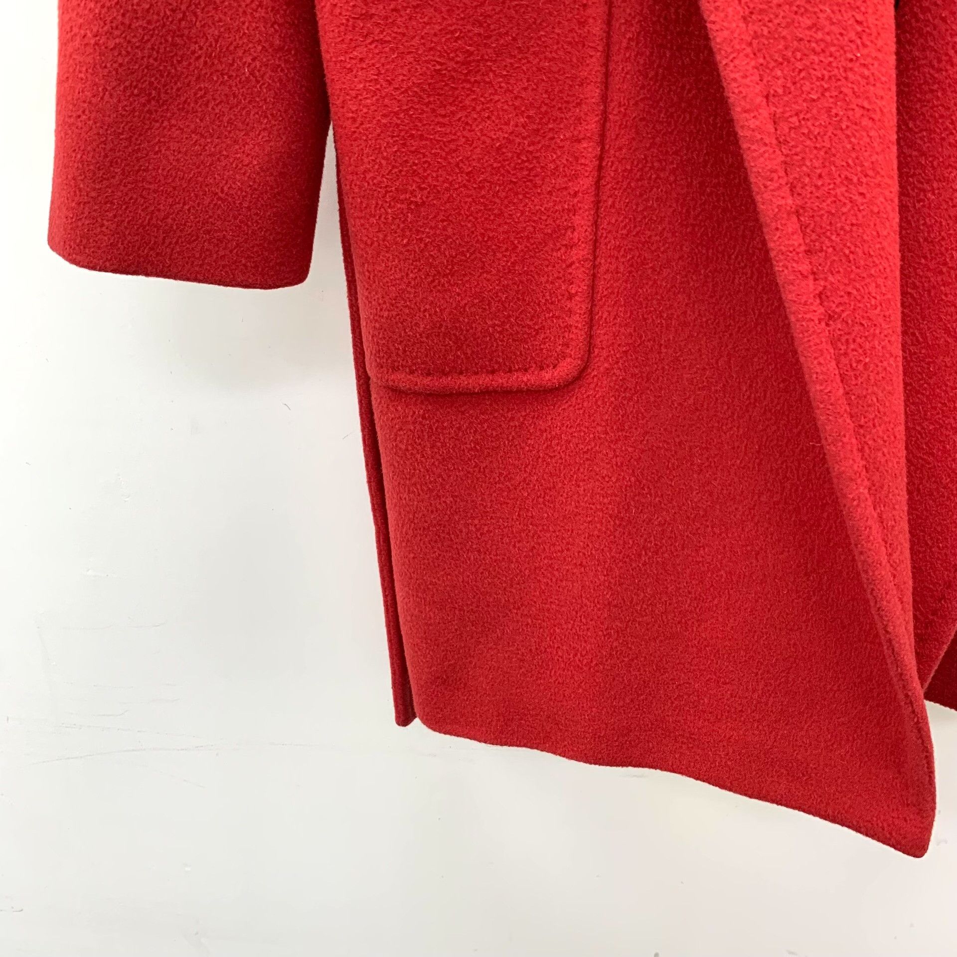 Max Mara Max Mara Red Coat M Women Size M / US 6-8 / IT 42-44 - 5 Thumbnail