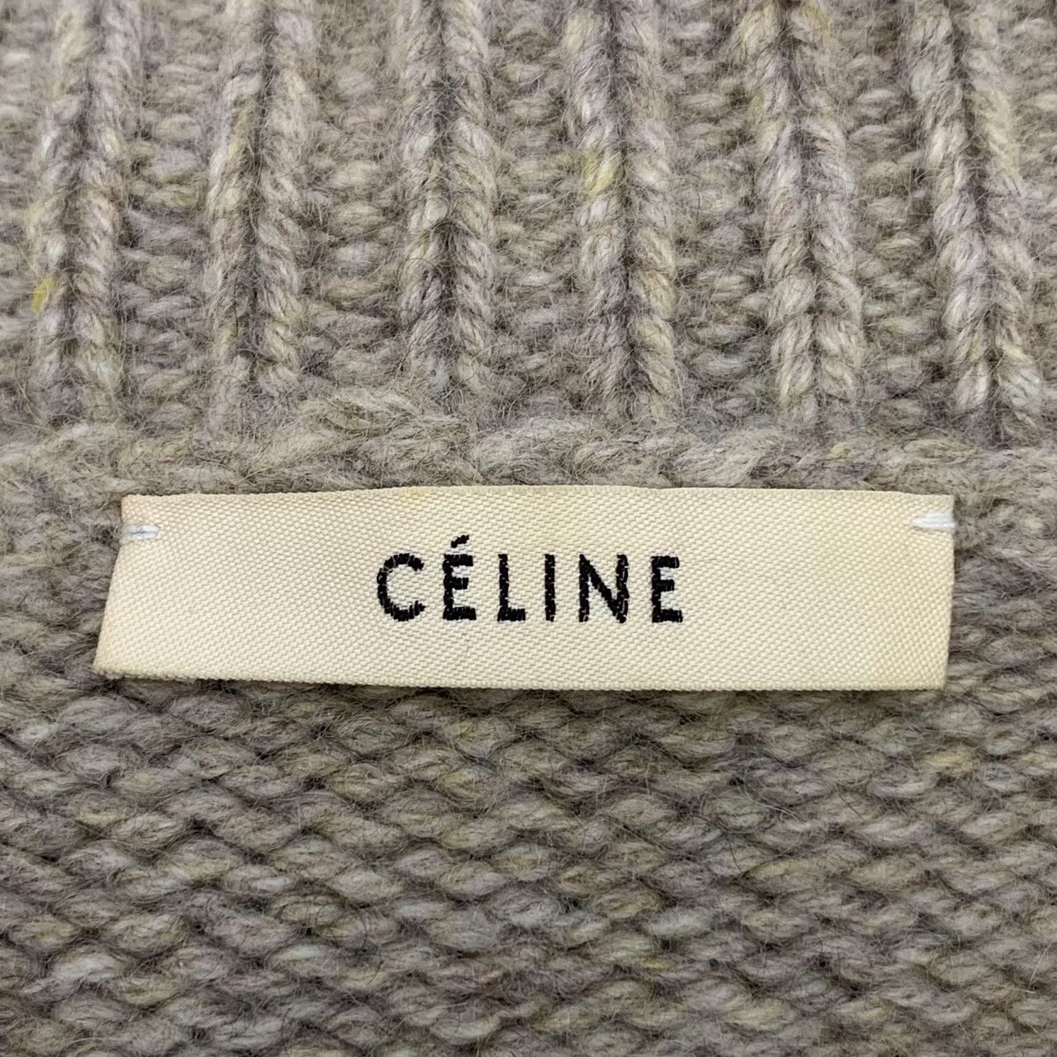 Celine Celine Knit Brown Sweater S Women Size S / US 4 / IT 40 - 5 Thumbnail
