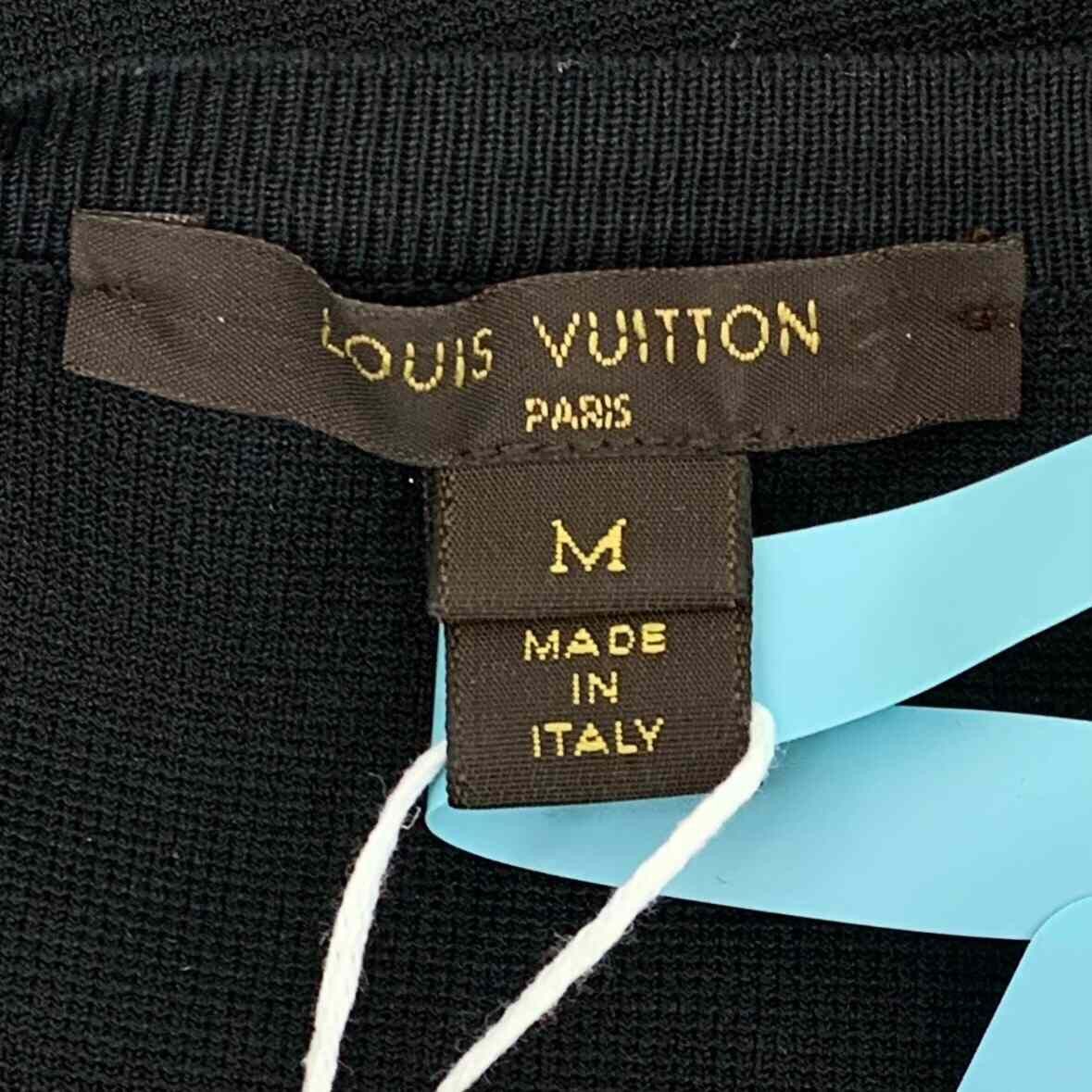 Louis Vuitton Louis Vuitton Floral Black Dress M Women Size M / US 6-8 / IT 42-44 - 5 Thumbnail