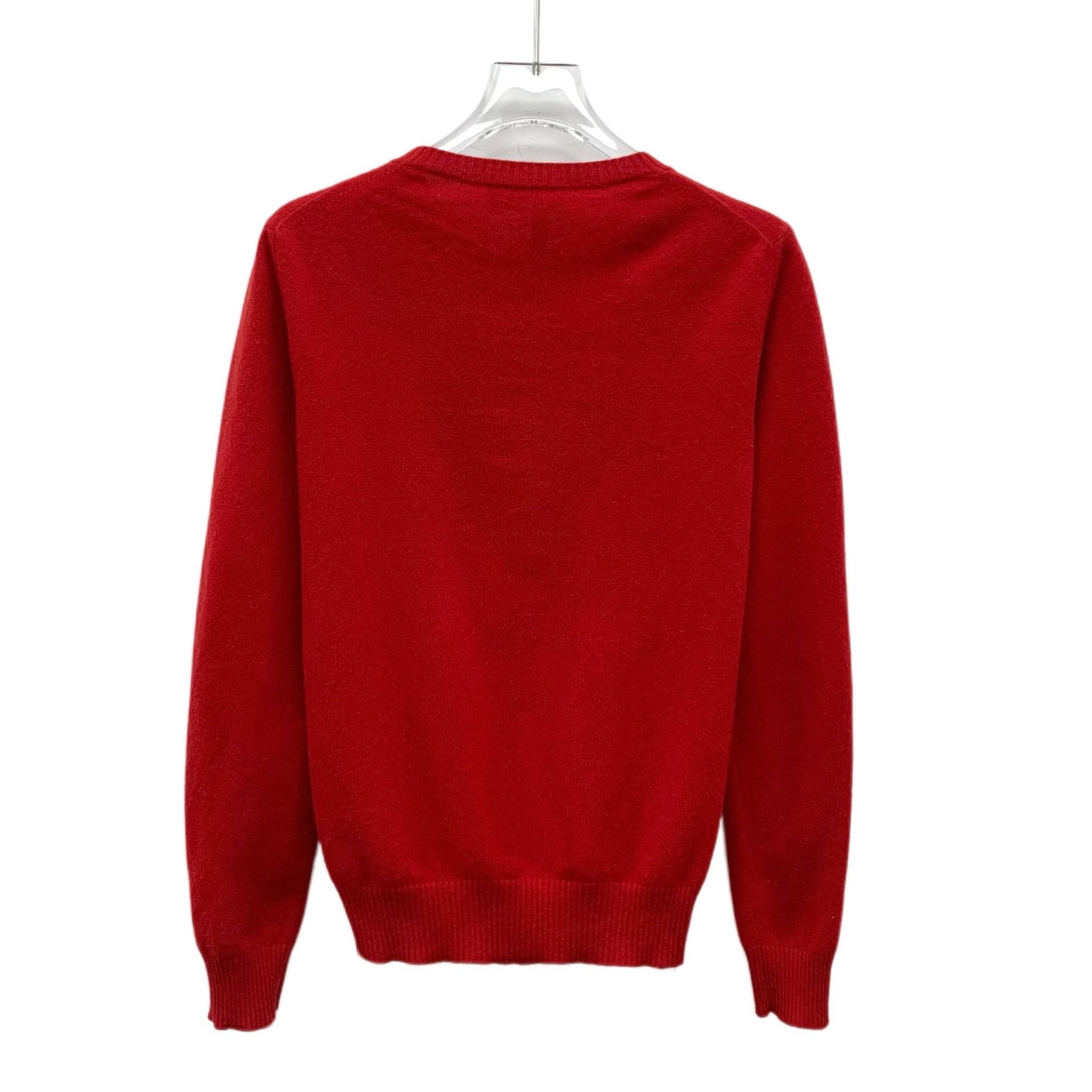 Miu Miu Miu Miu Retro Red Sweater M Women Size M / US 6-8 / IT 42-44 - 2 Thumbnail