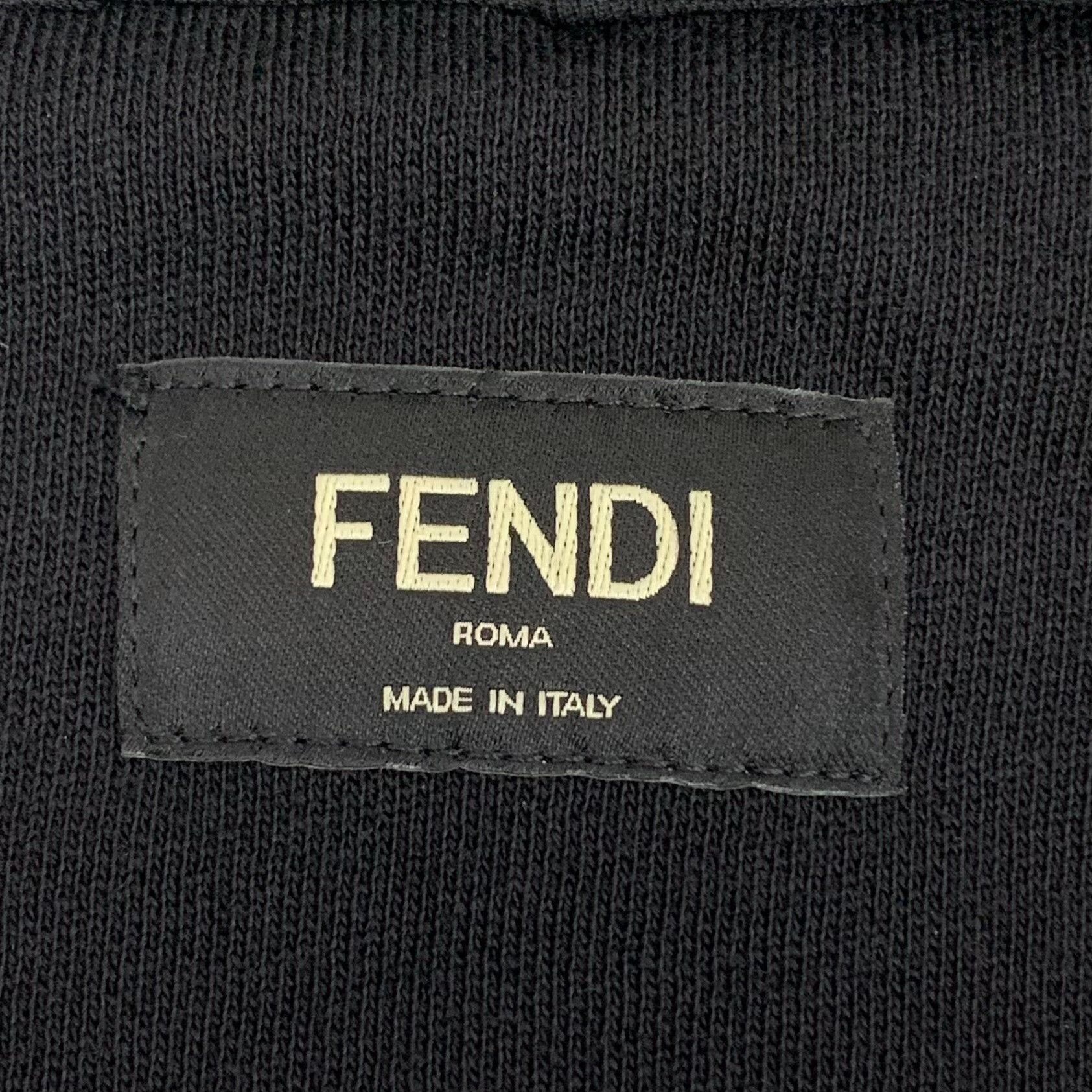 Fendi Fendi Wool Black Hoodie S Women Size S / US 4 / IT 40 - 6 Thumbnail