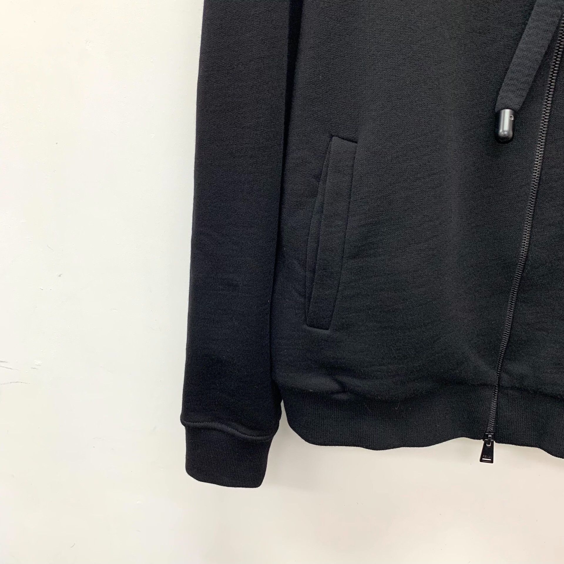 Fendi Fendi Wool Black Hoodie S Women Size S / US 4 / IT 40 - 4 Thumbnail