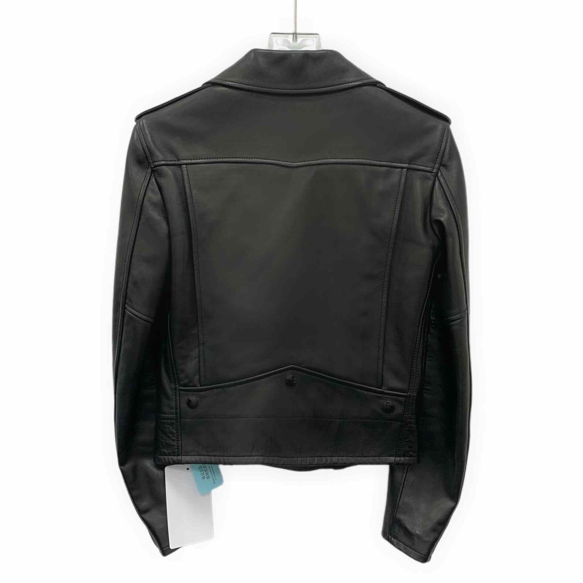 Saint Laurent Paris Saint Laurent Paris Black Leather Jacket M Women Size M / US 6-8 / IT 42-44 - 2 Thumbnail