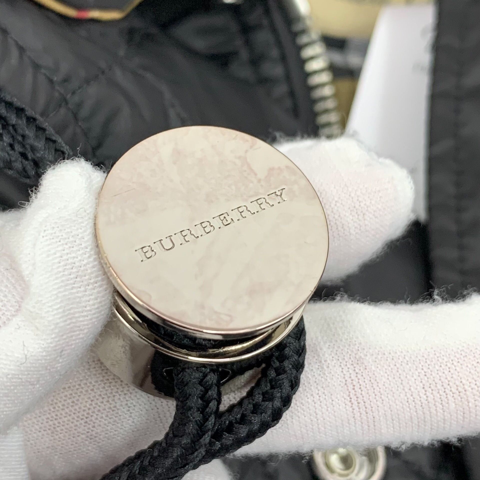 Burberry Burberry Plaid Black Down Jacket XS Women Size XS / US 0-2 / IT 36-38 - 9 Thumbnail