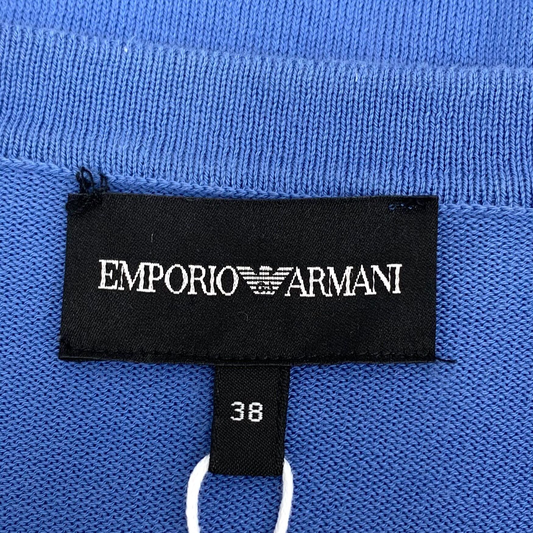 Armani Armani Cotton Printed Blue Sweater M Women Size M / US 6-8 / IT 42-44 - 5 Thumbnail