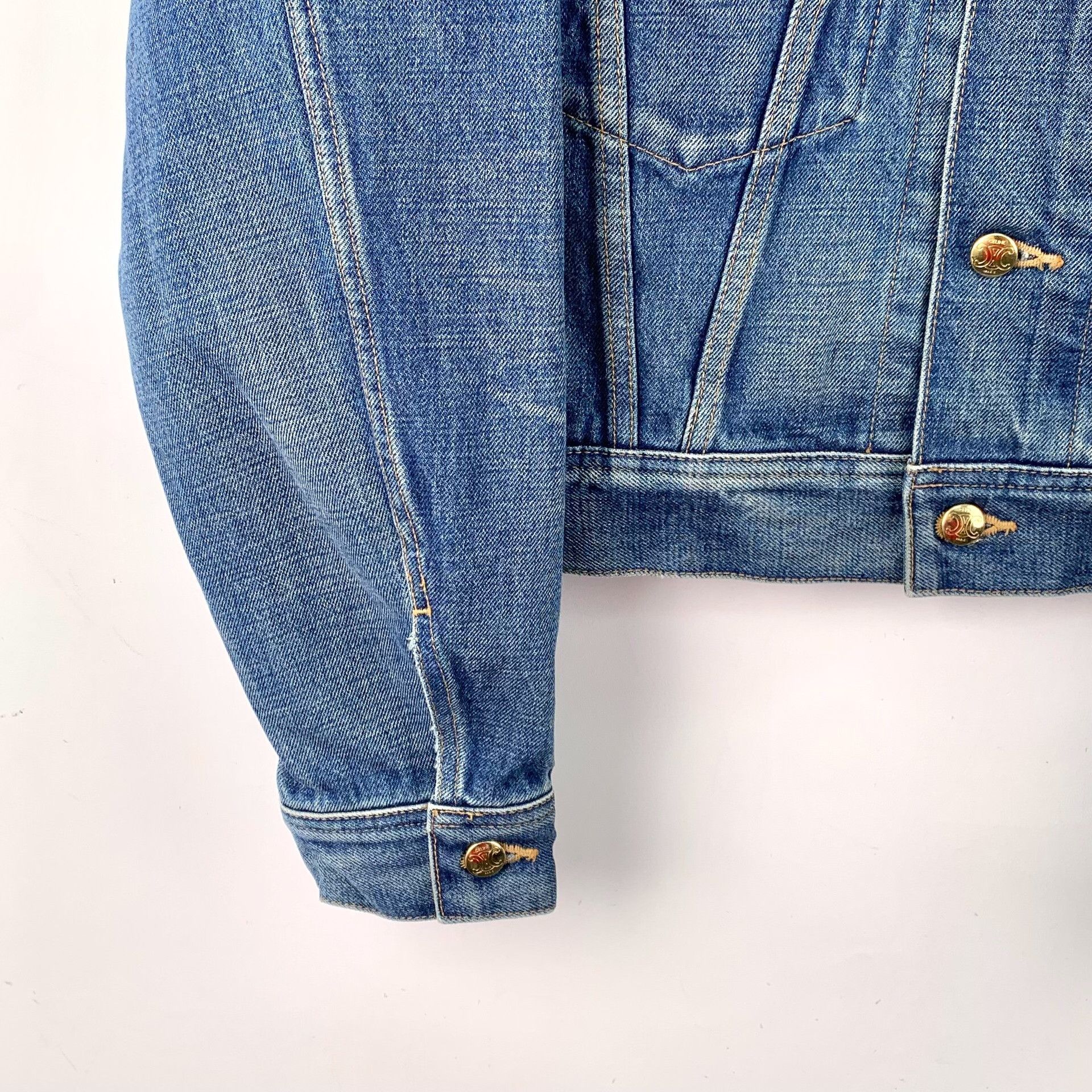 Celine Celine Retro Blue Jacket S Women Size S / US 4 / IT 40 - 4 Thumbnail