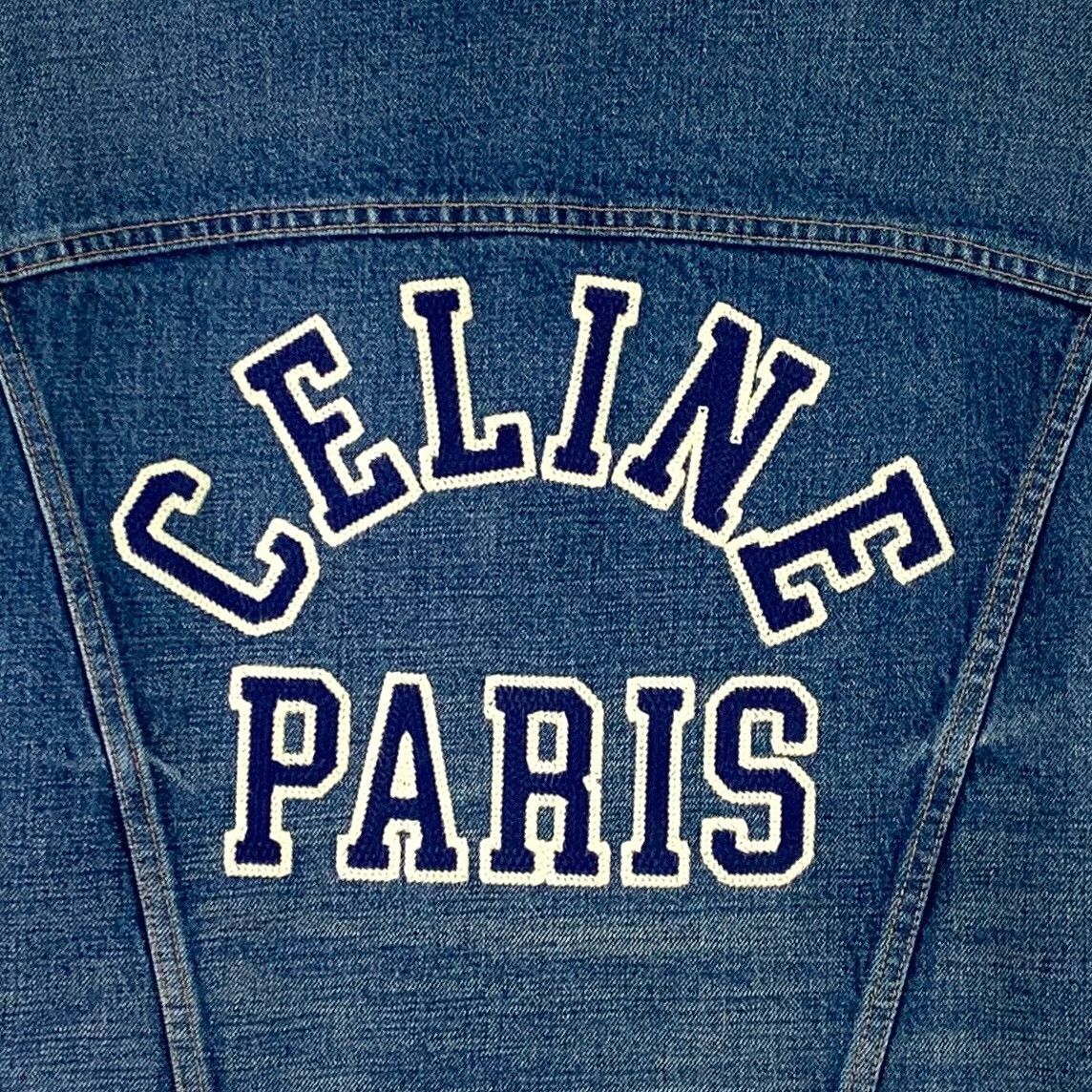 Celine Celine Retro Blue Jacket S Women Size S / US 4 / IT 40 - 5 Thumbnail