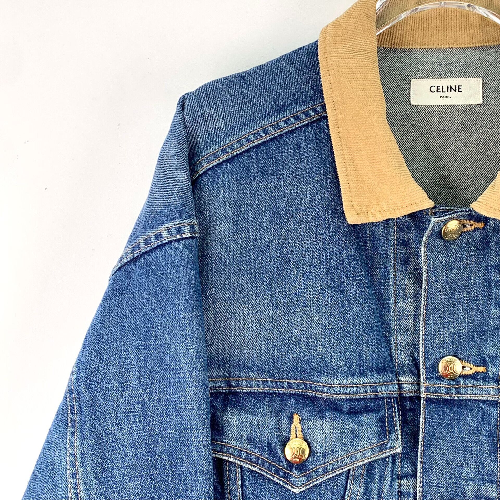 Celine Celine Retro Blue Jacket S Women Size S / US 4 / IT 40 - 3 Thumbnail