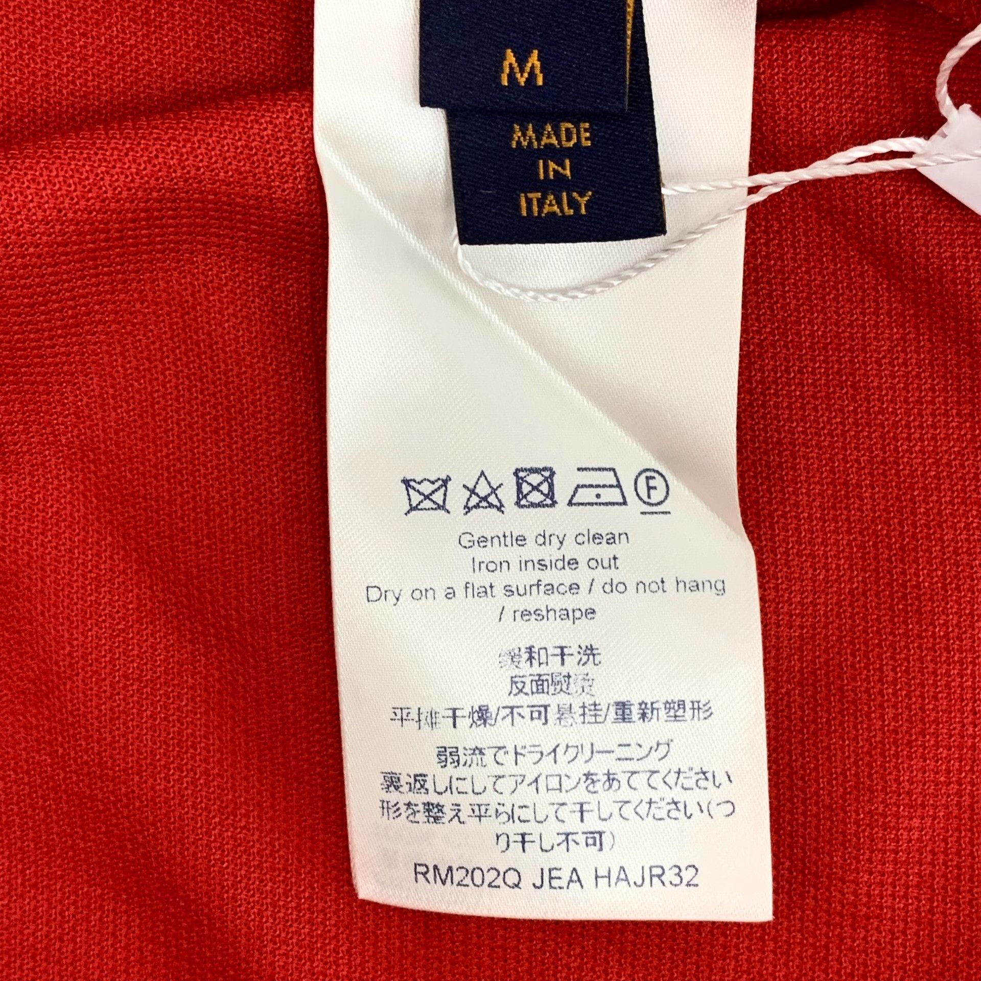 Louis Vuitton Louis Vuitton Red Polo M Men Size US M / EU 48-50 / 2 - 6 Thumbnail